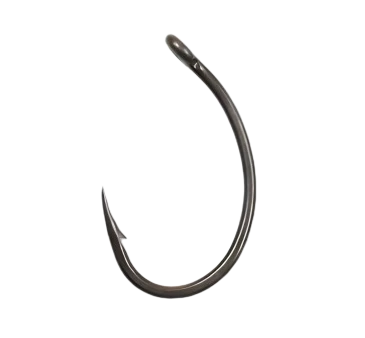 Crank karpių kabliukas juodas, RVS