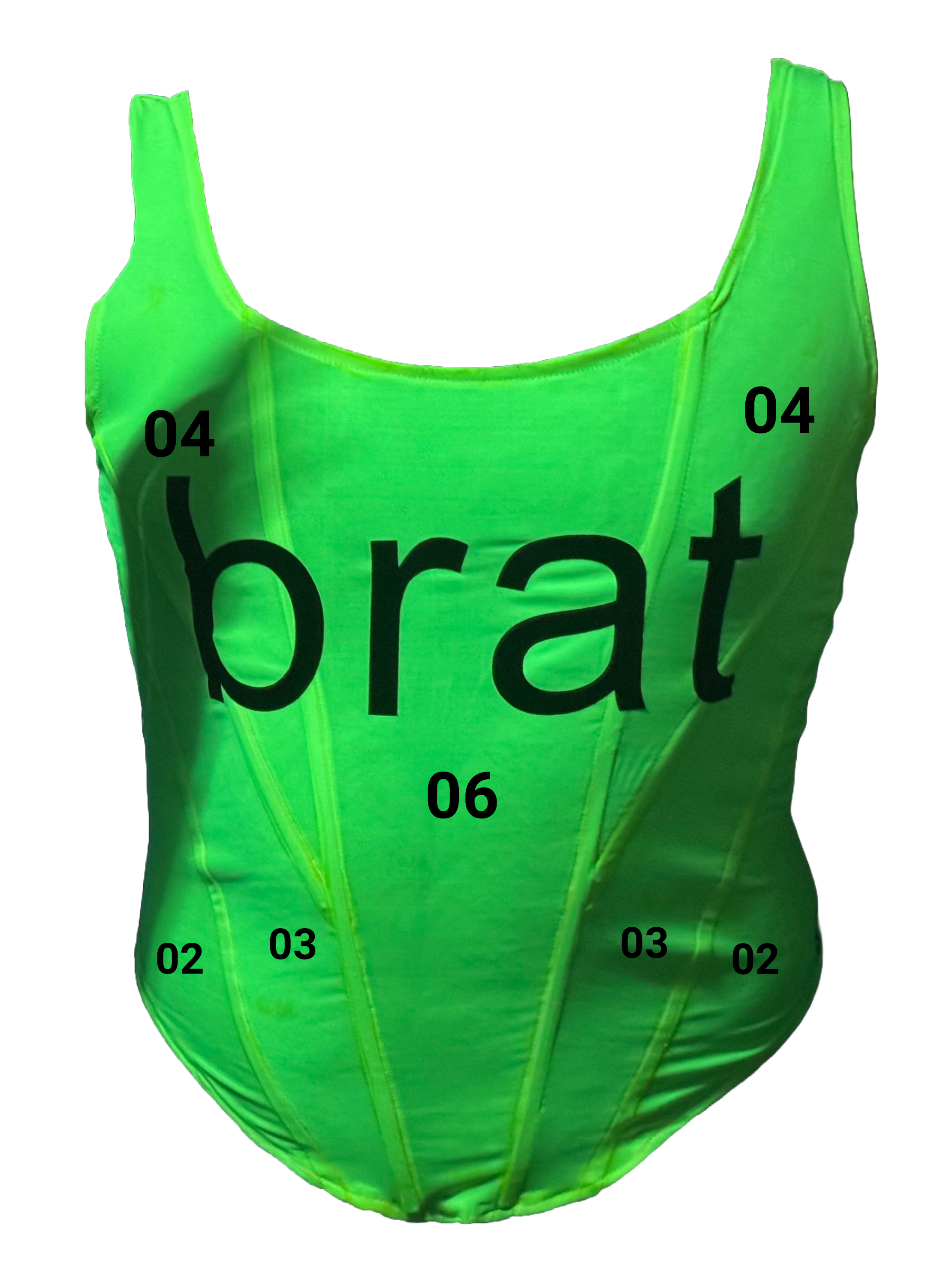 Sewing Pattern for a Bodice corset tank top with boning Size L DIGITAL DELIVERY Version 01