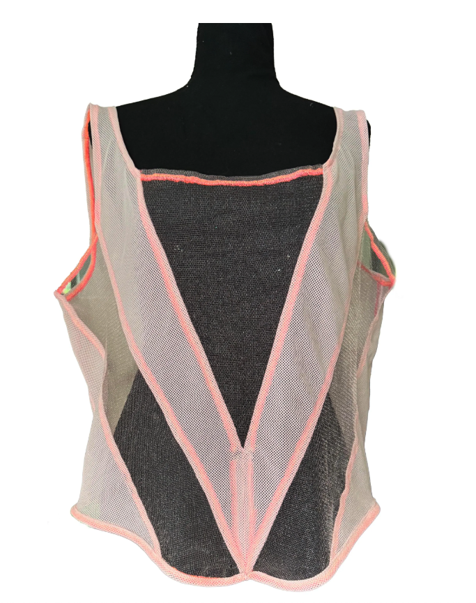 Sewing Pattern for a Bodice corset tank top with boning Size L DIGITAL DELIVERY Version 02