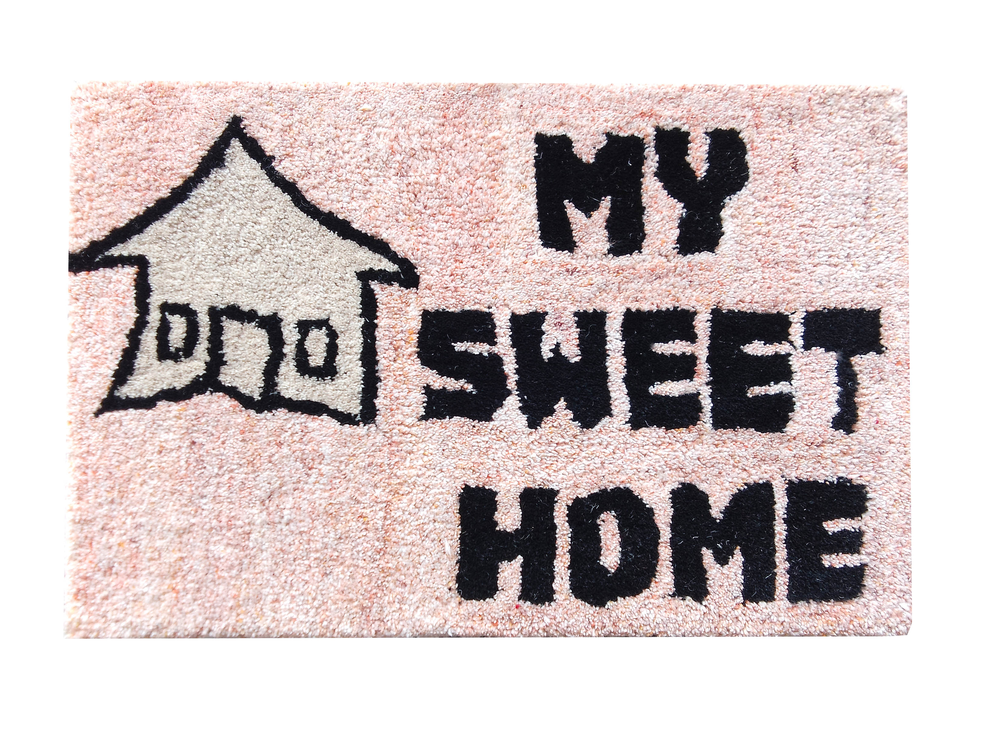 Handmade Cozy Welcome Mat for Room Entryway