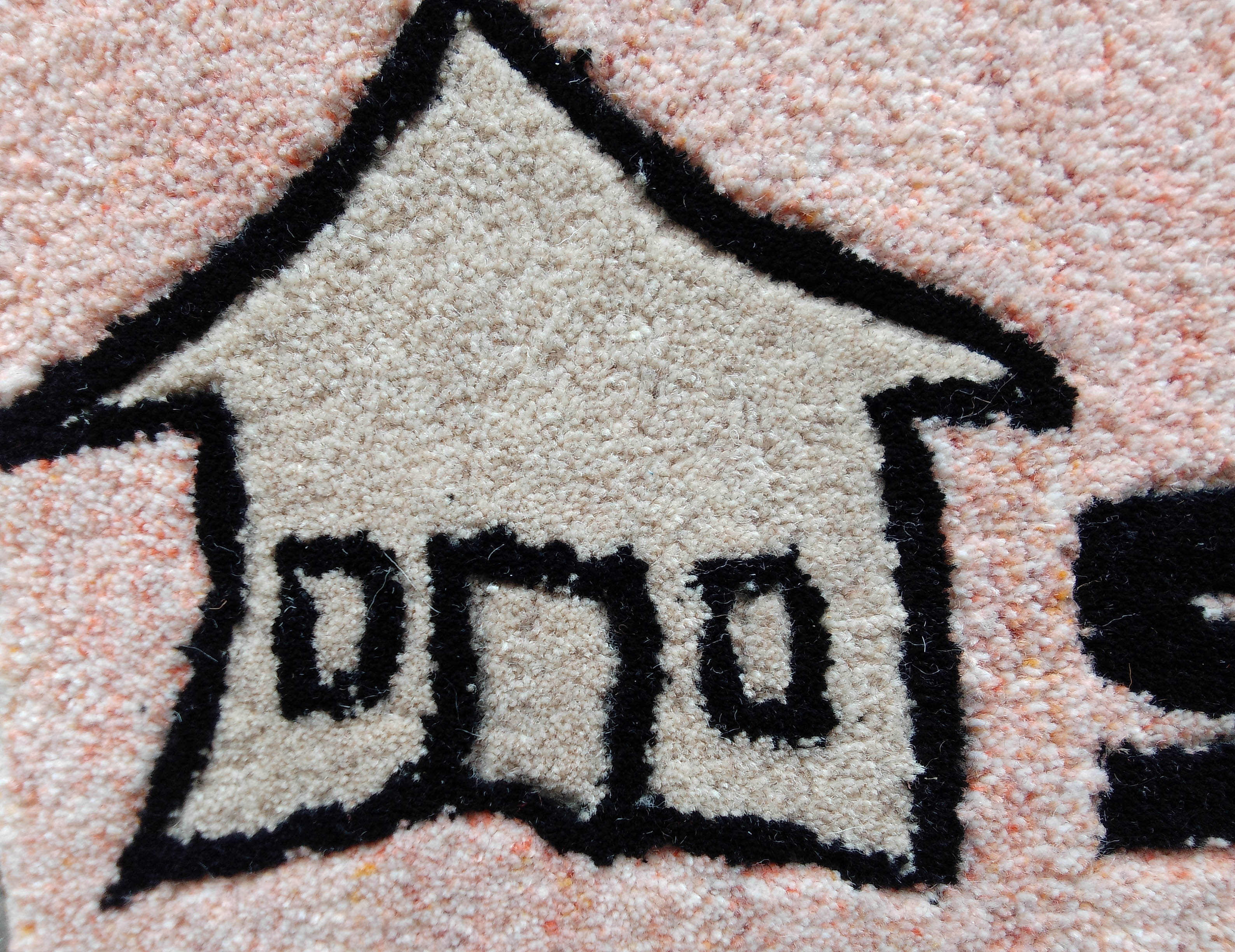 Handmade Cozy Welcome Mat for Room Entryway