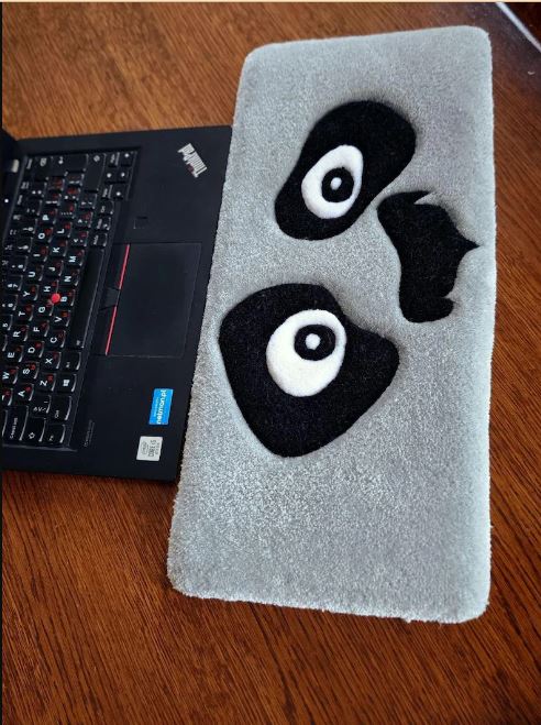 Kung Fu Panda Keyboard Rug