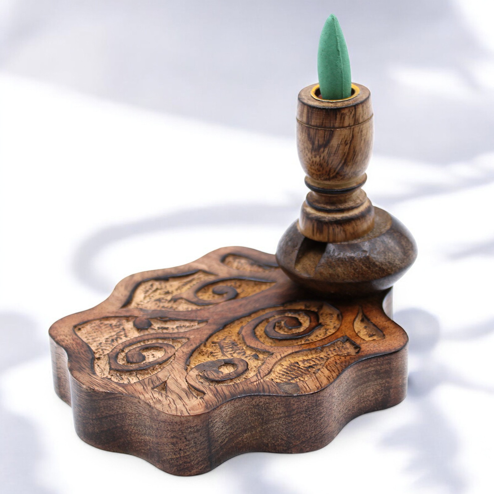 Inciensario de Madera