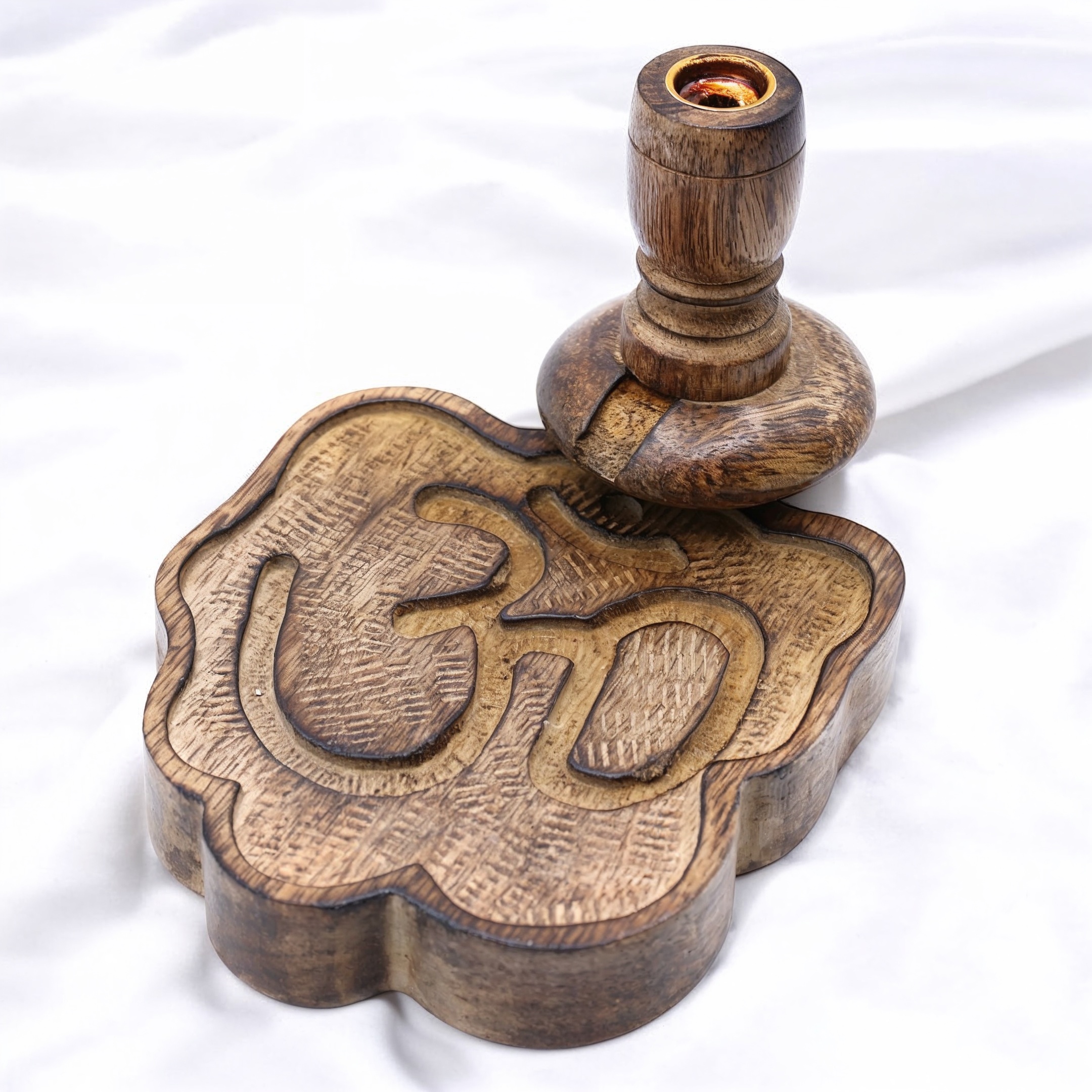 Inciensario de Madera