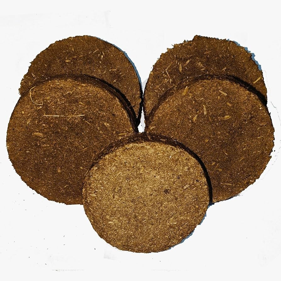 Cow Dung Dhoop Tikki (14 pc Set )(गोबर की धूप टिक्की) With Ayurvedic ingredients.