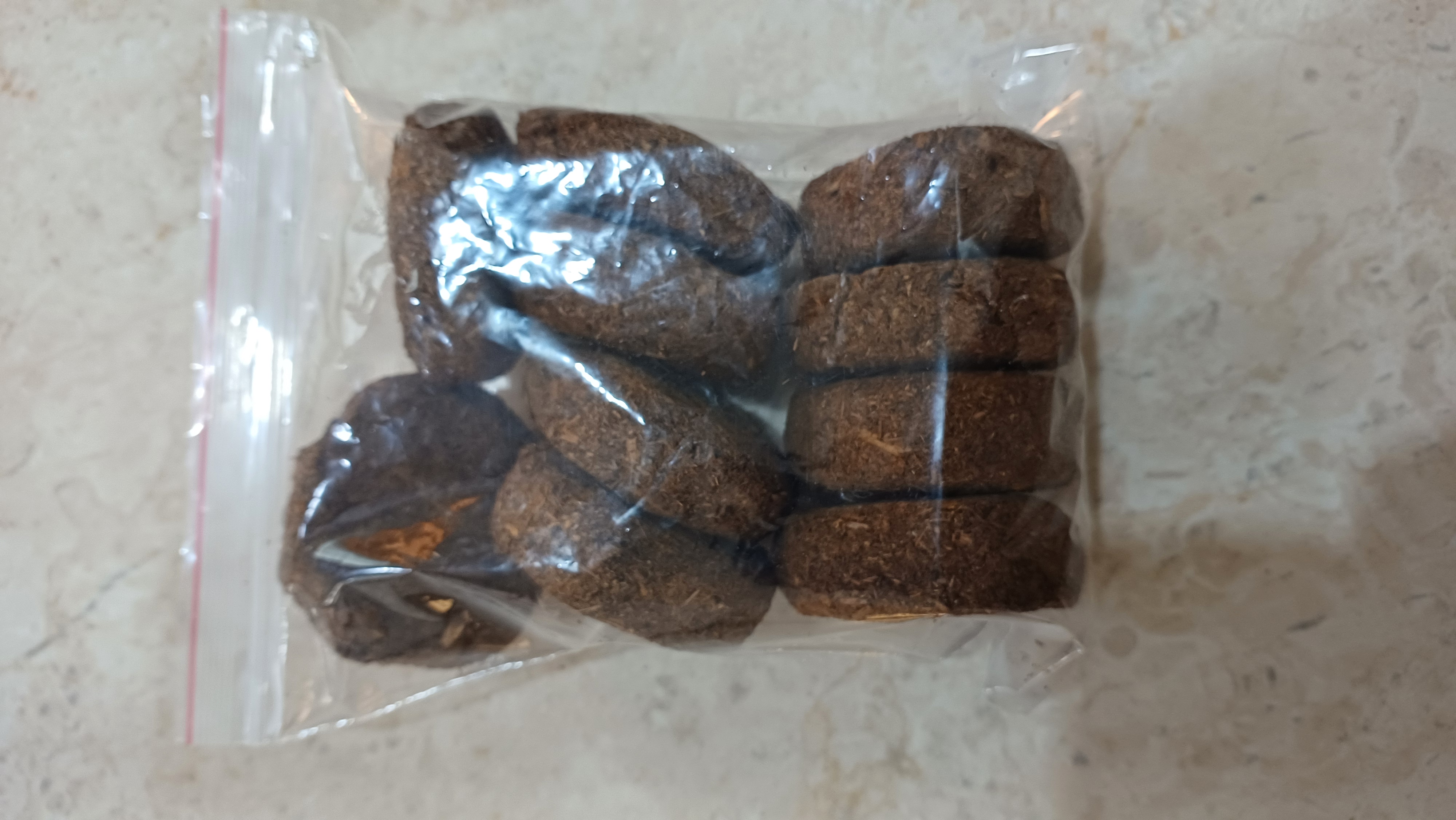 Cow Dung Dhoop Tikki (10pc )(गोबर की धूप टिक्की) With Ayurvedic ingredients.