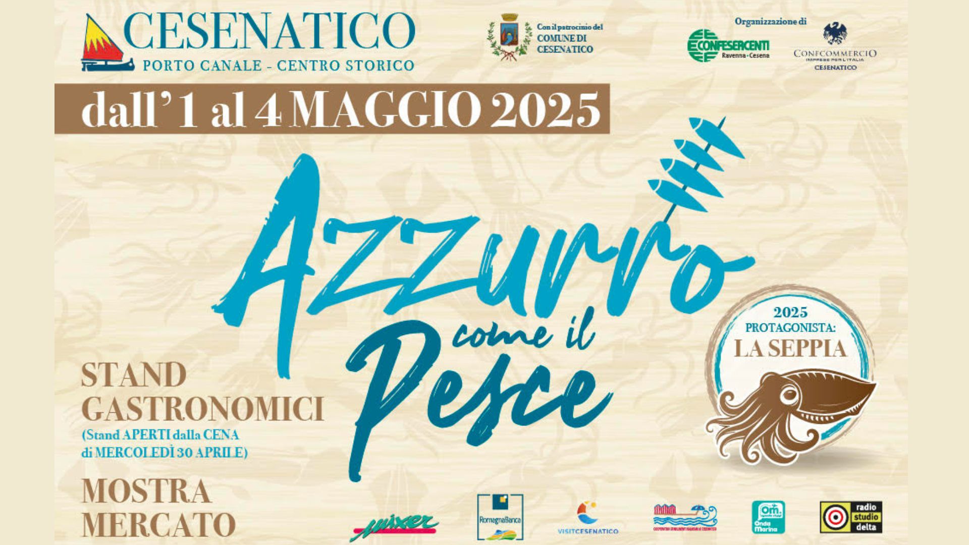 AZZURRO COME IL PESCE 2025 Cesenatico 01/05/2025 - 04/05/2025