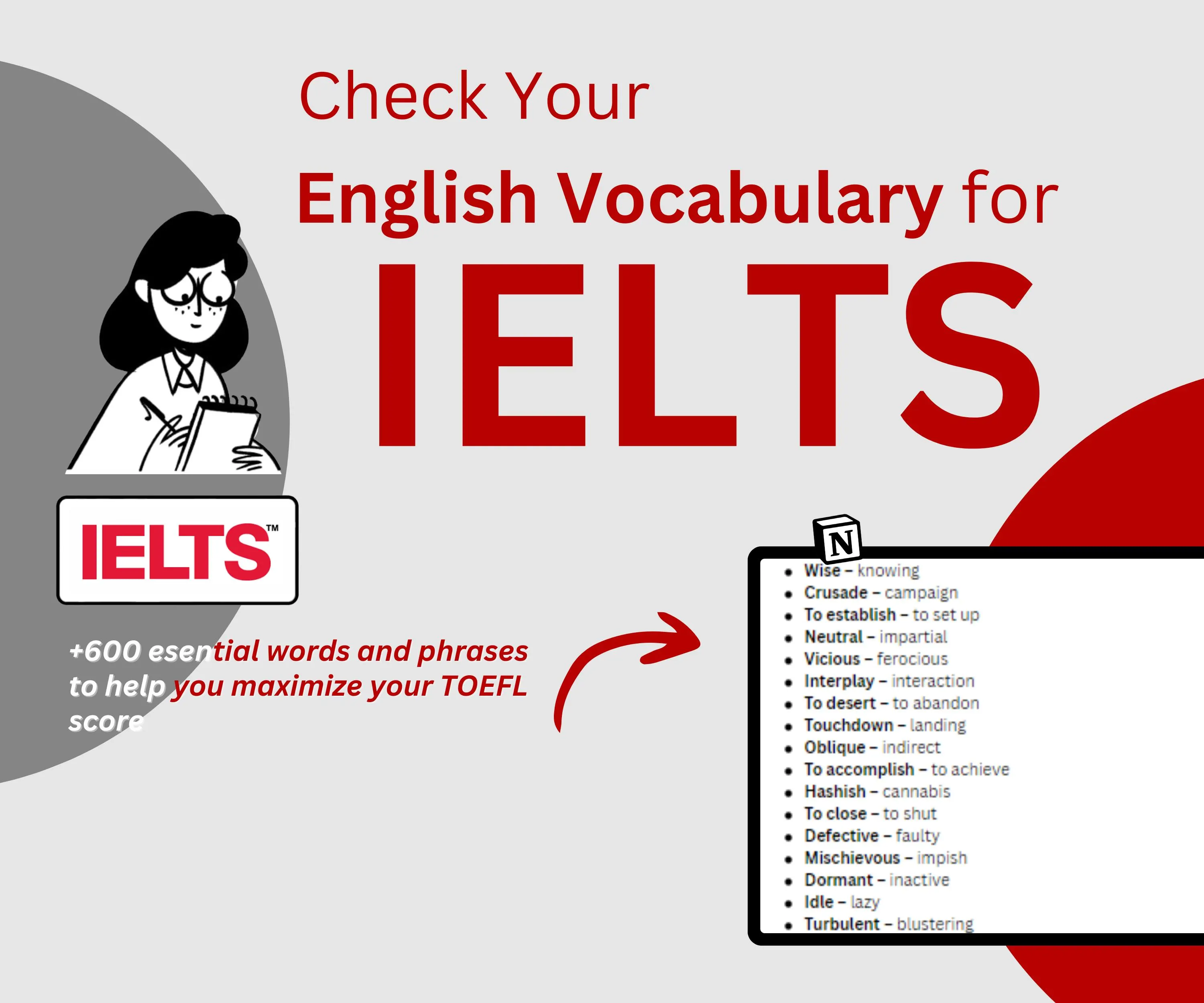 1000 Essential Words For The IELTS Exam - English Certification