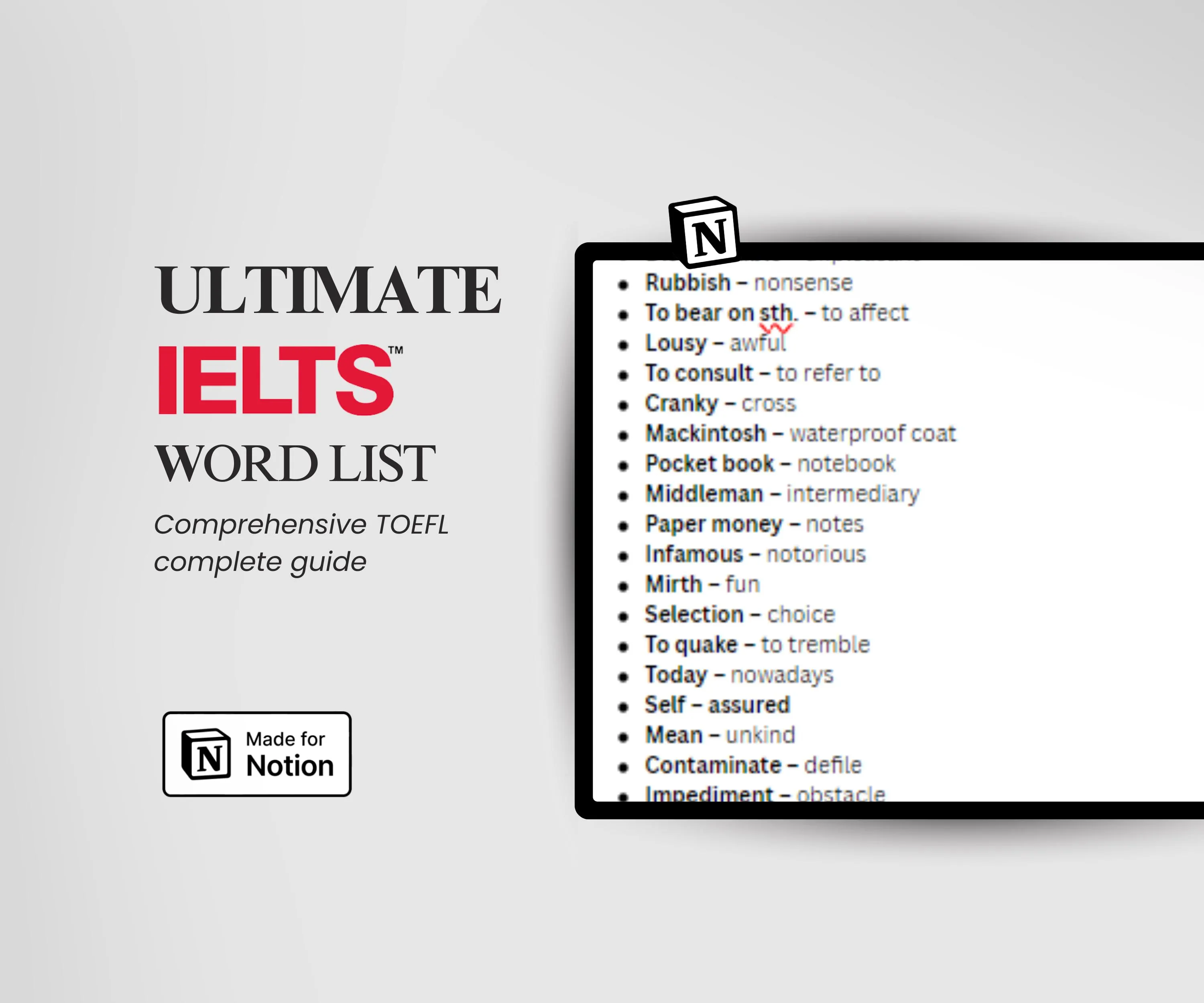 1000 Essential Words For The IELTS Exam - English Certification
