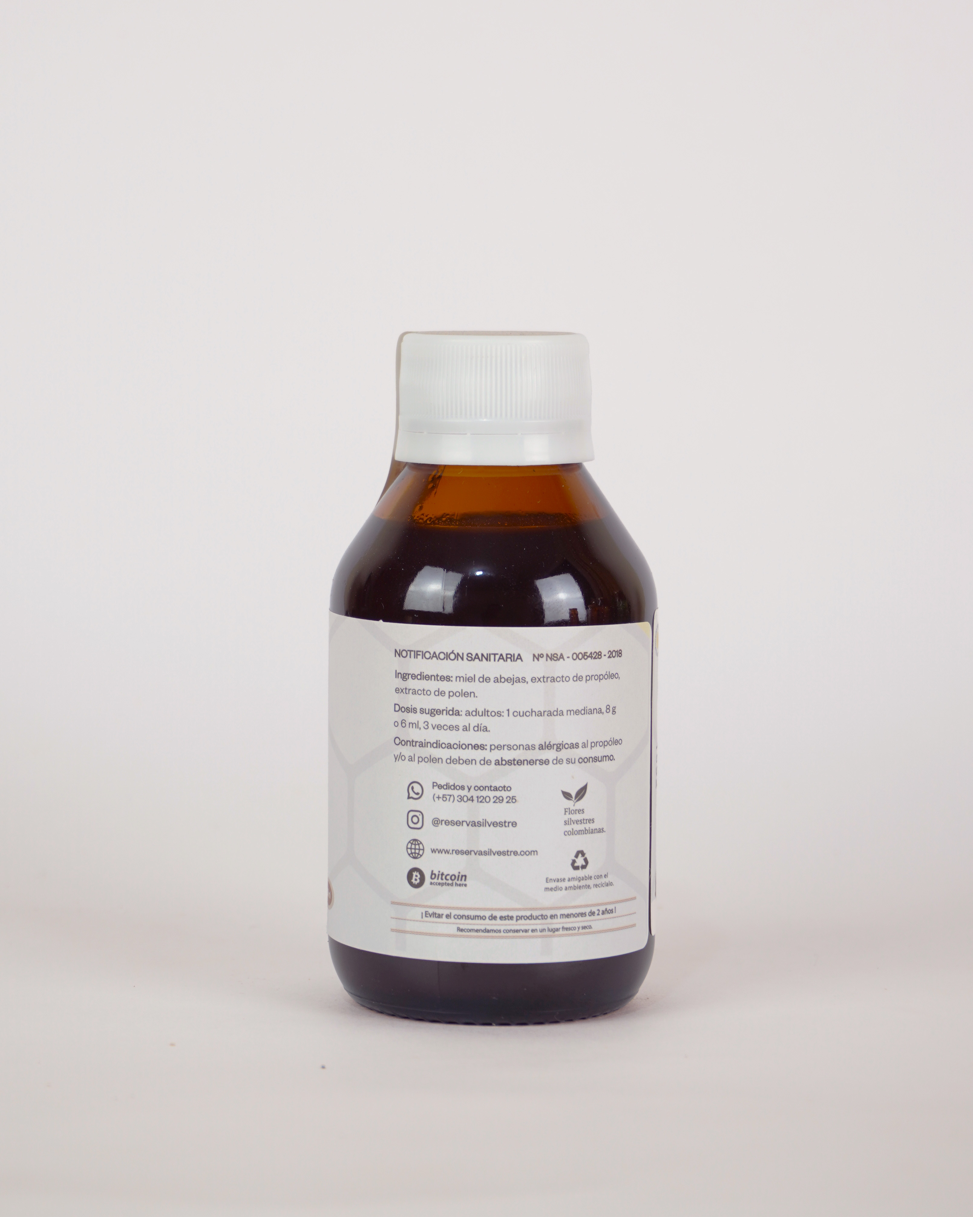 Complementos Nutricional de miel polen y propóleo - 120ml