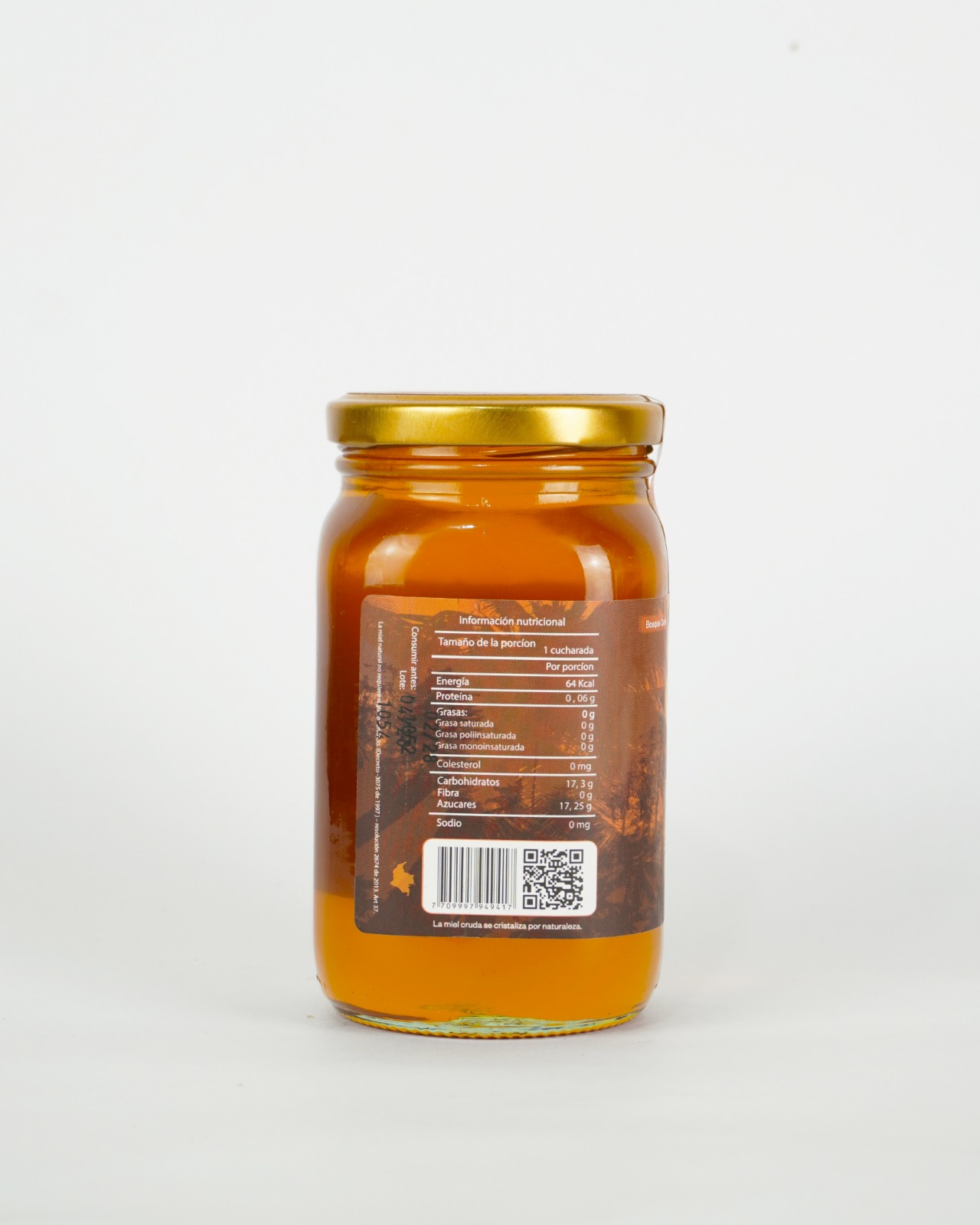 Miel de abeja pura Reserva Silvestre - 500g