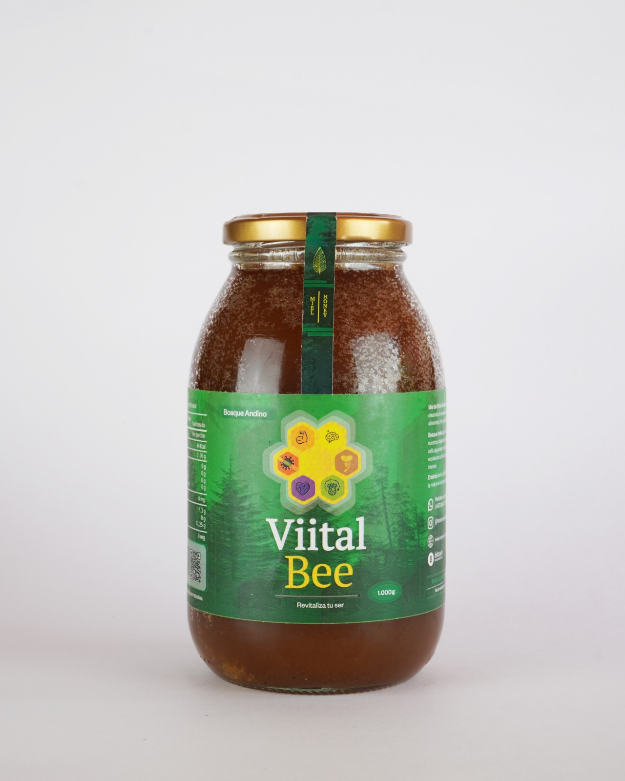 Miel de abeja pura Reserva Silvestre - 1kg