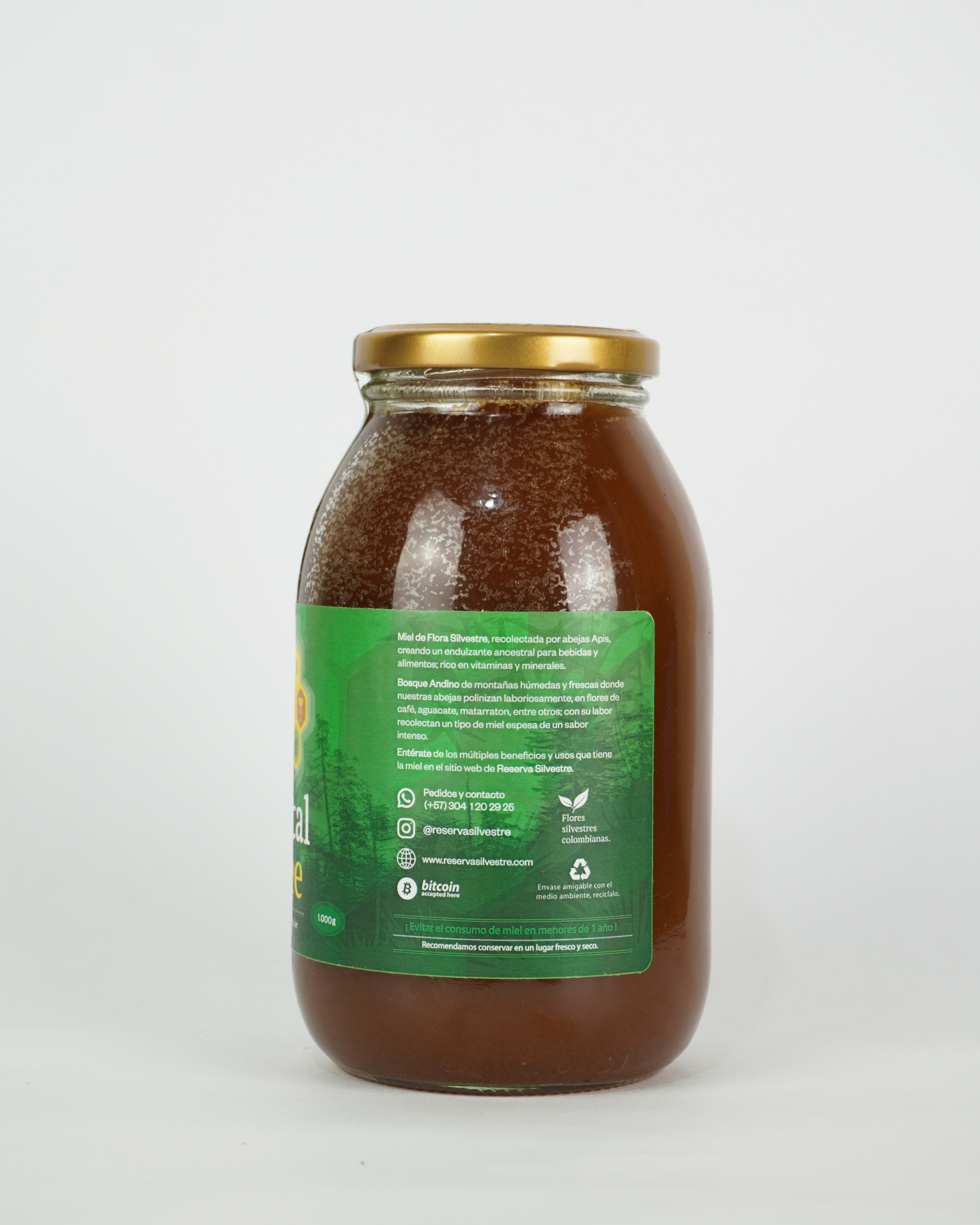 Miel de abeja pura Reserva Silvestre - 1kg