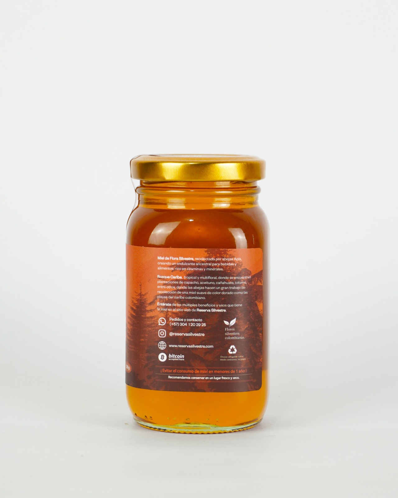 Miel de abeja pura Reserva Silvestre - 330g