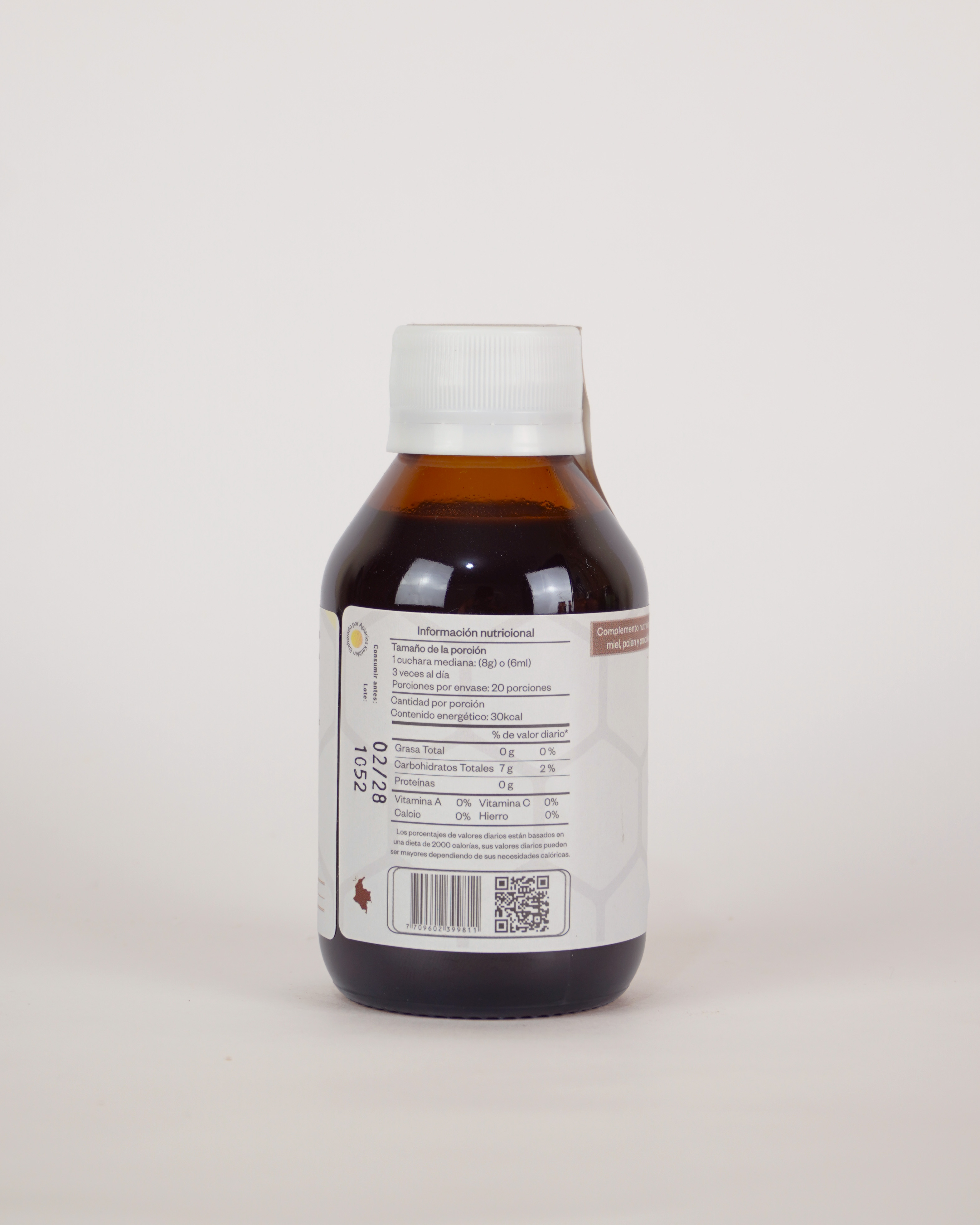 Complementos Nutricional de miel polen y propóleo - 120ml