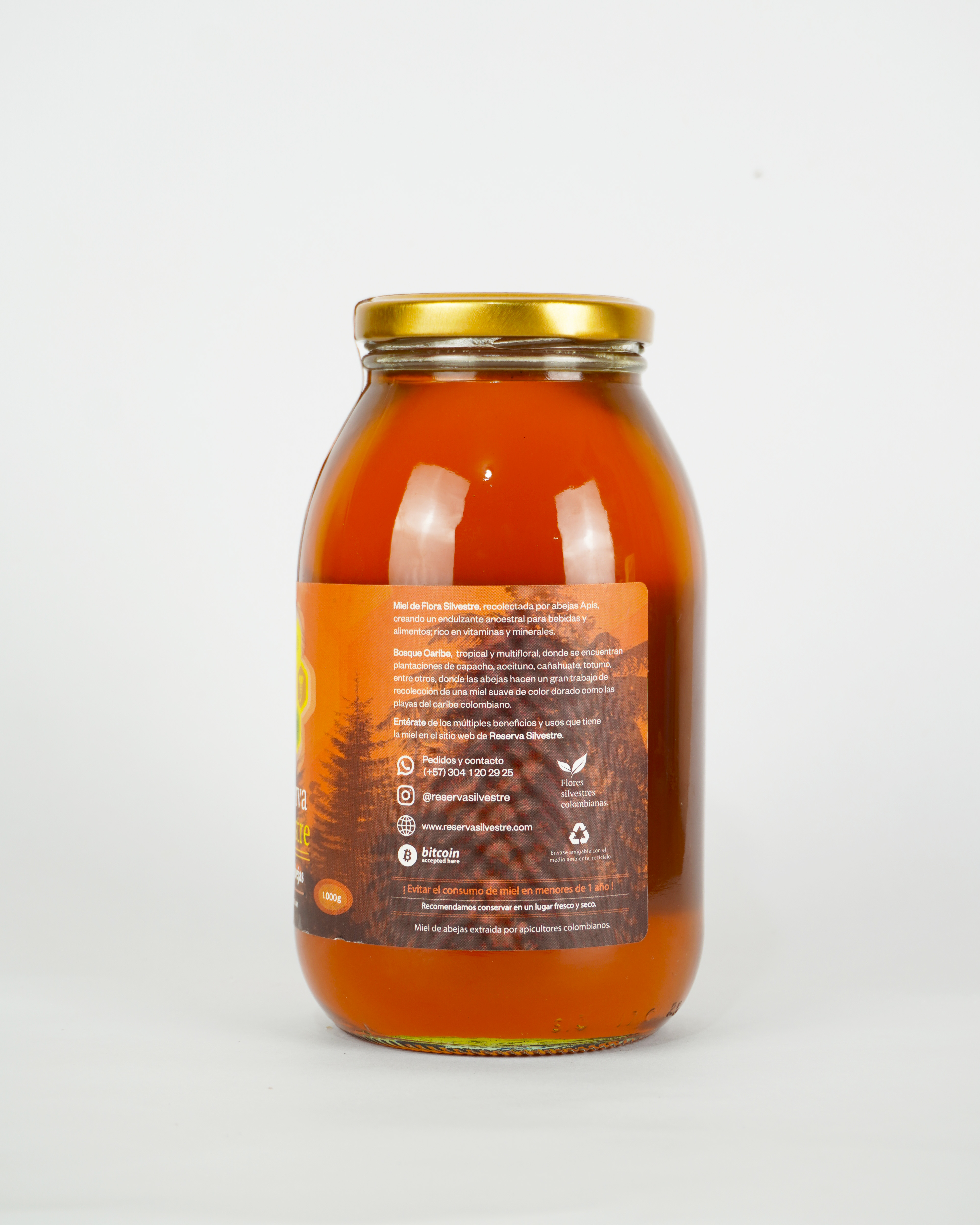 Miel de abeja pura Reserva Silvestre - 1kg