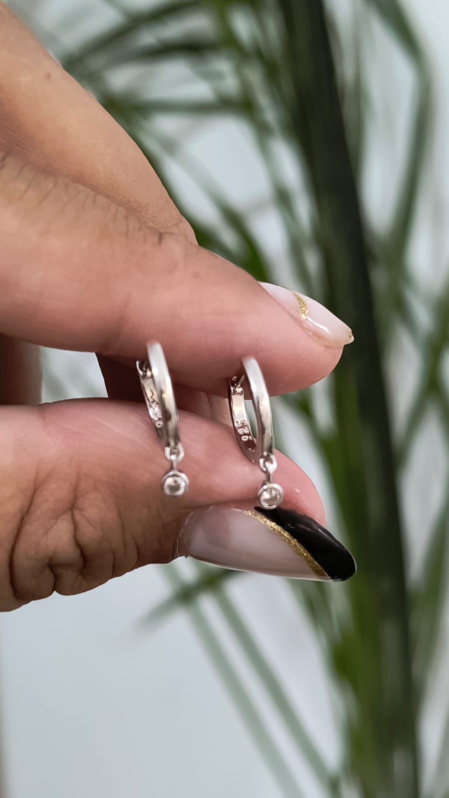 Argollitas con dijes mini