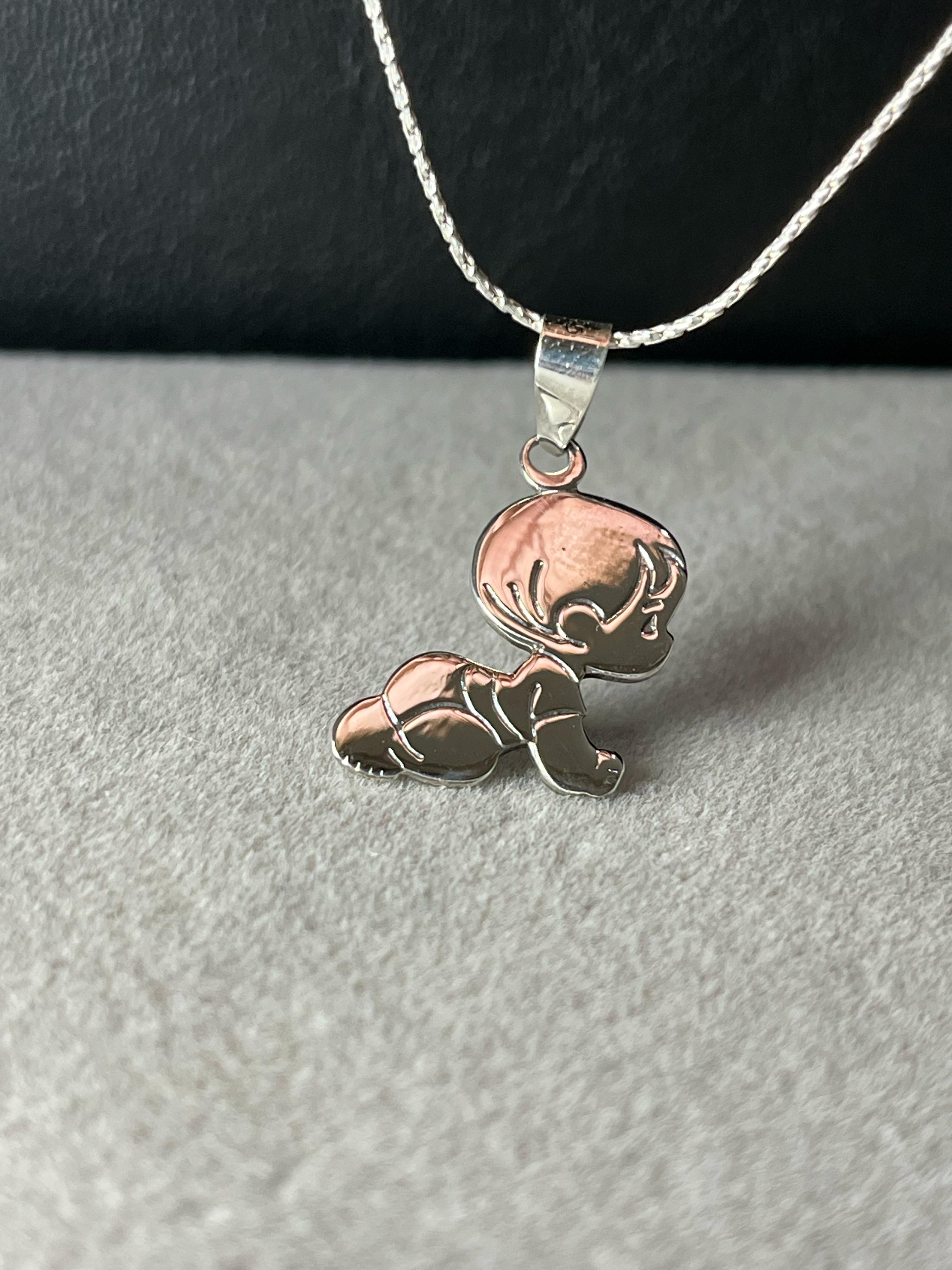 Dije Bebe de plata 925