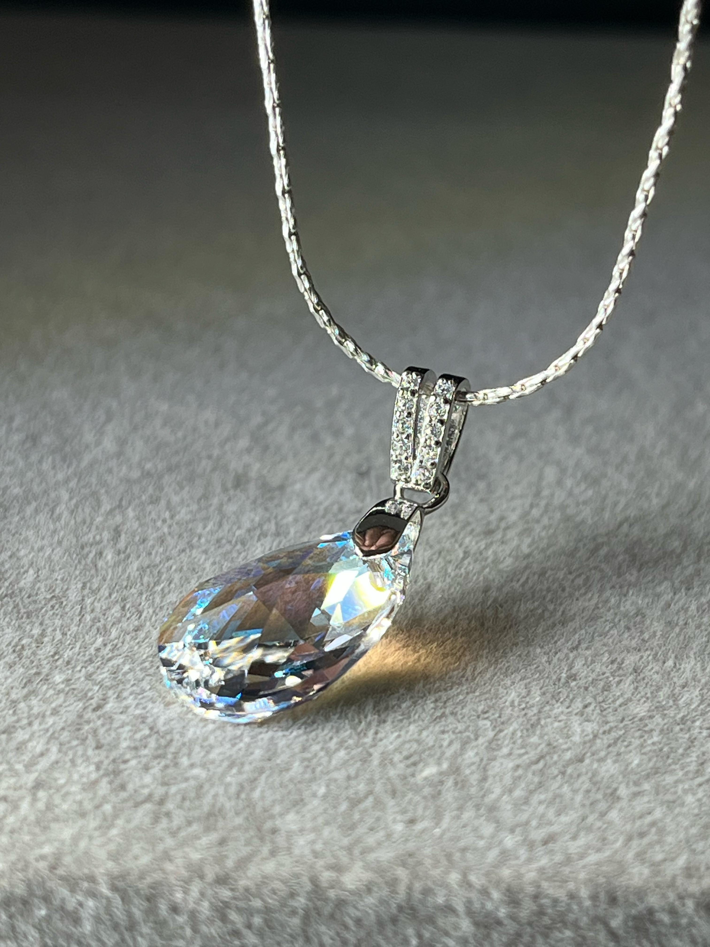 Dije gota cristal de Swarousky