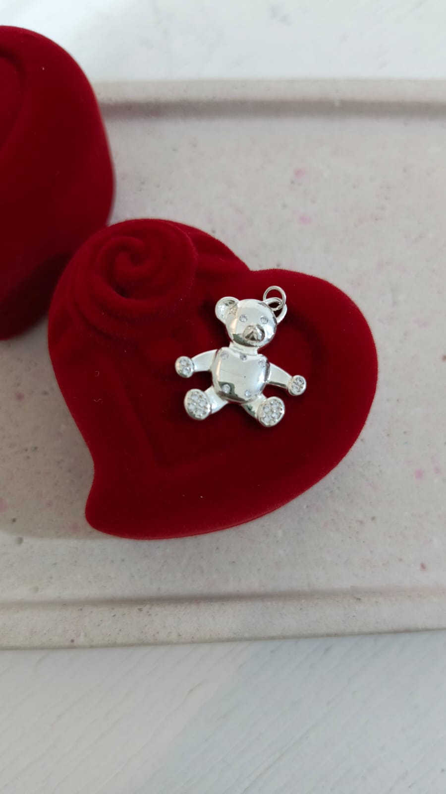 DIje de oso plata 925