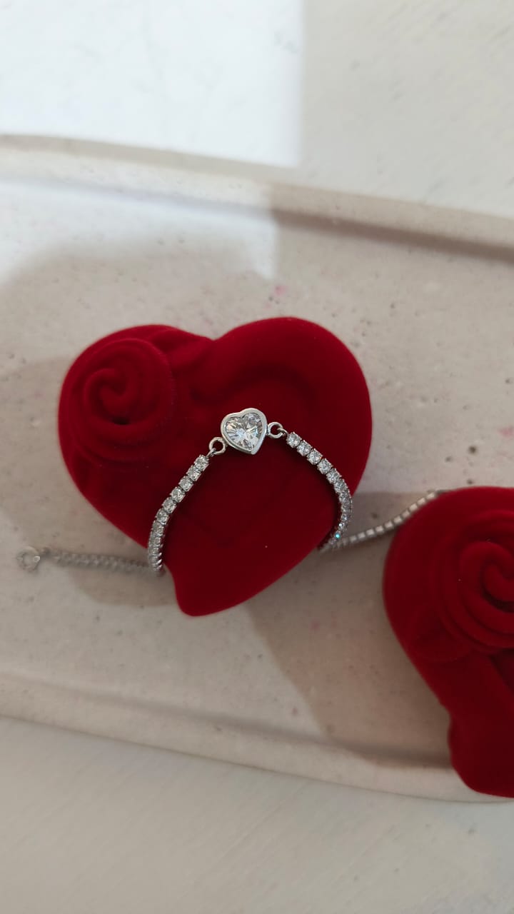 Pulsera tennis con dije cabezon