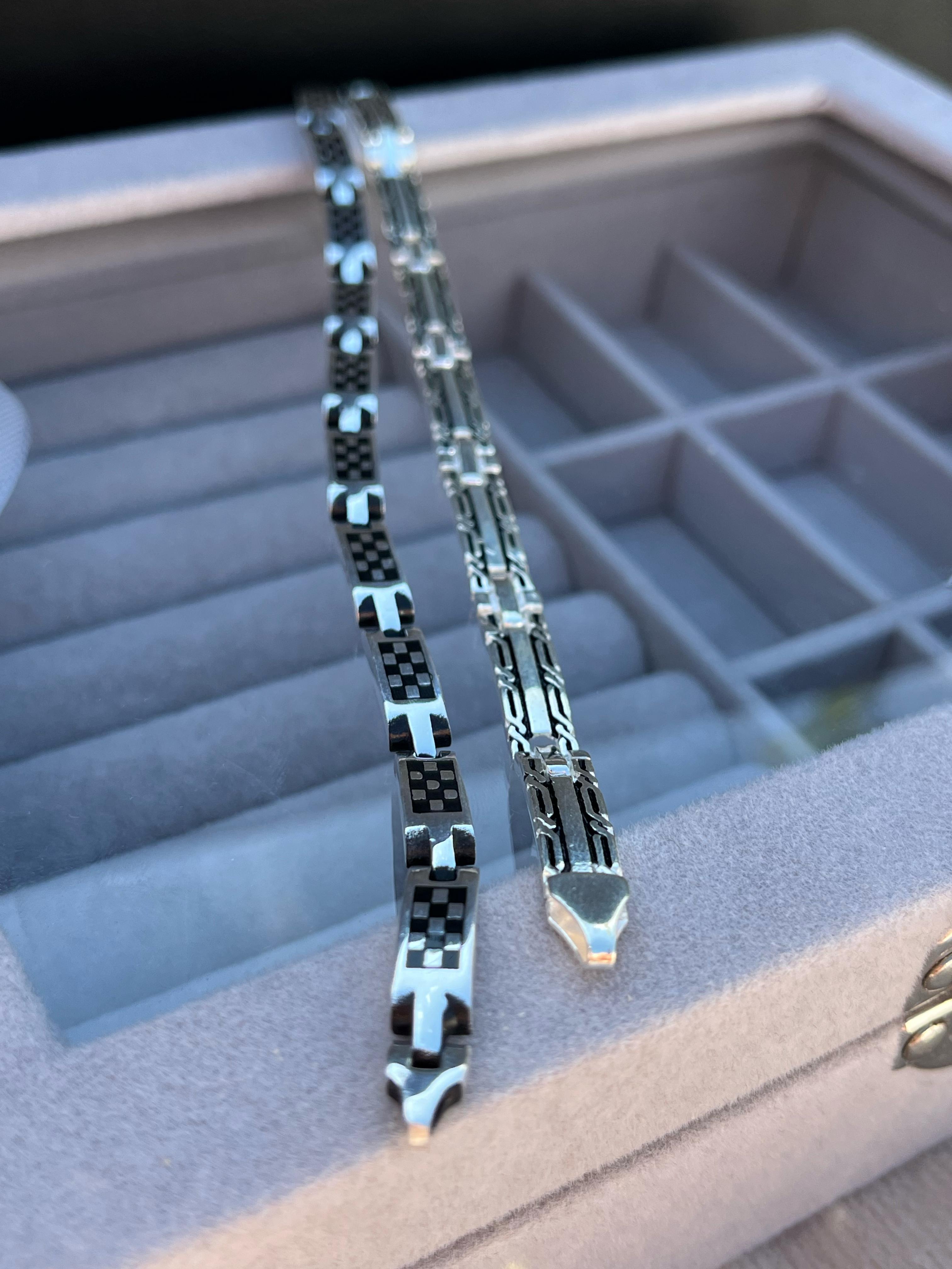 Pulseras para hombre.