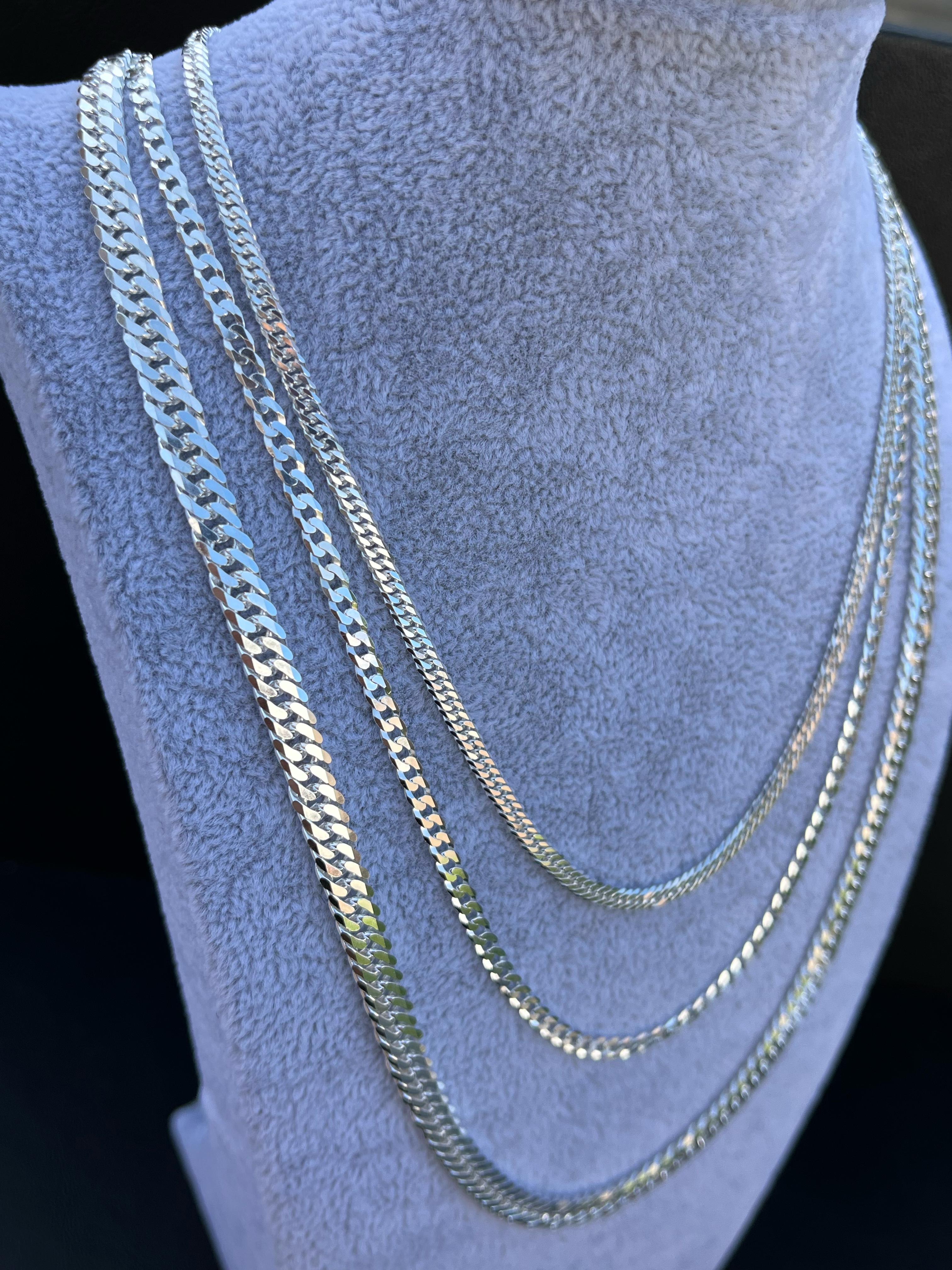 Cadena de plata 925 chapa 40cm