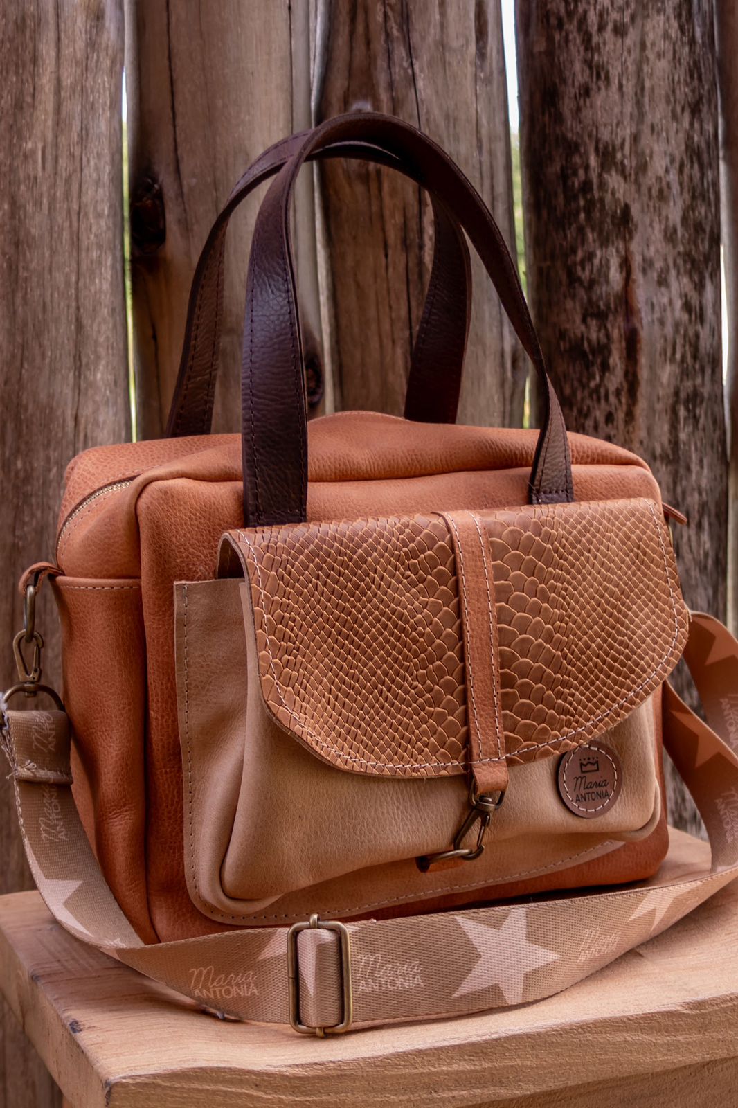 Bolso paquita Grande con bolsillo