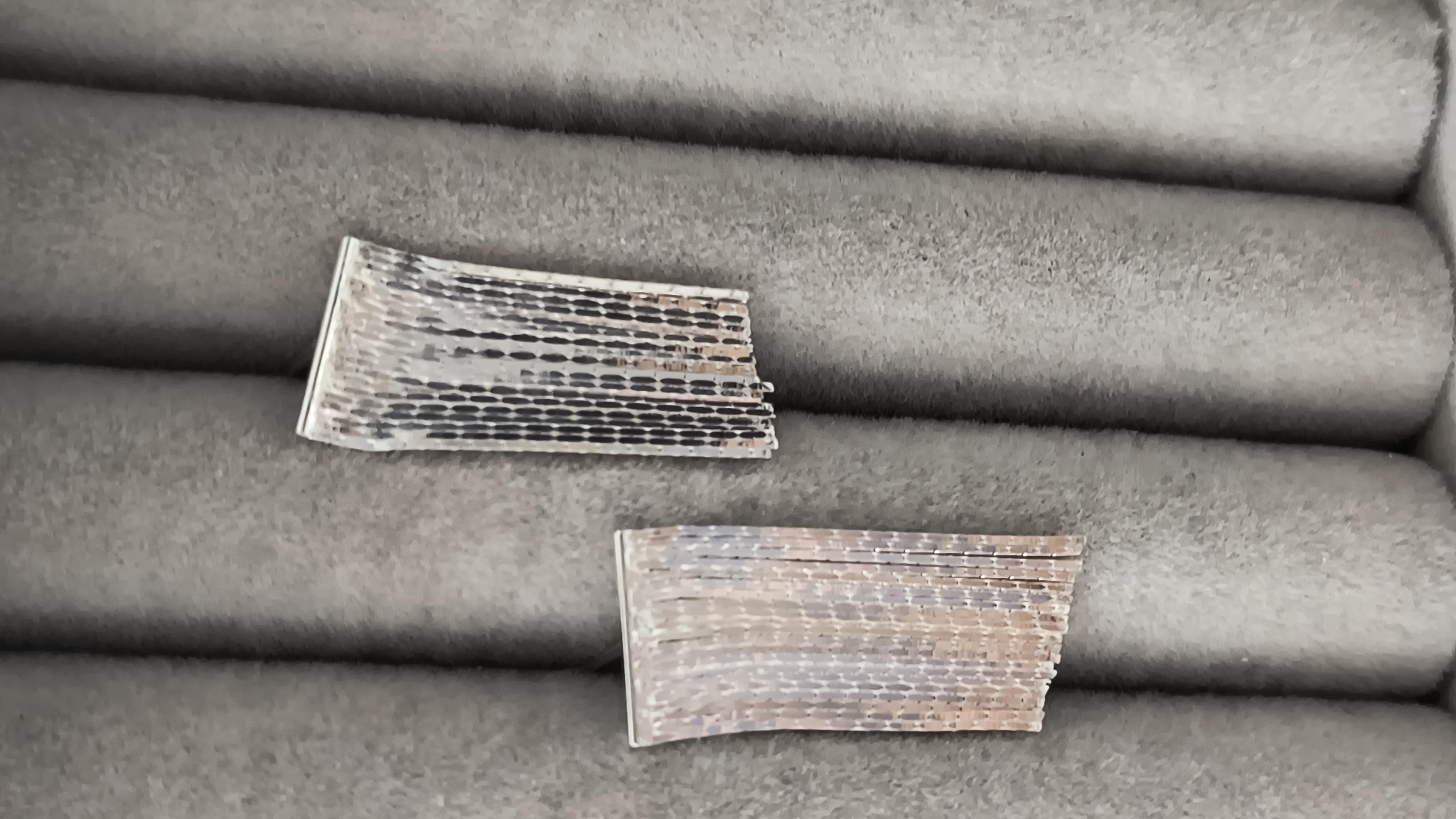 Aros colgantes con cadenas