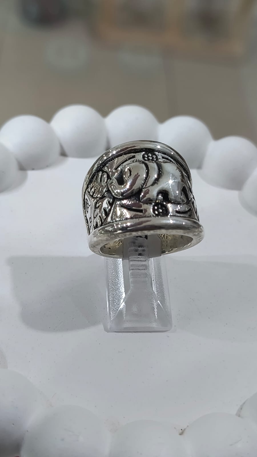 Anillo plata inflada