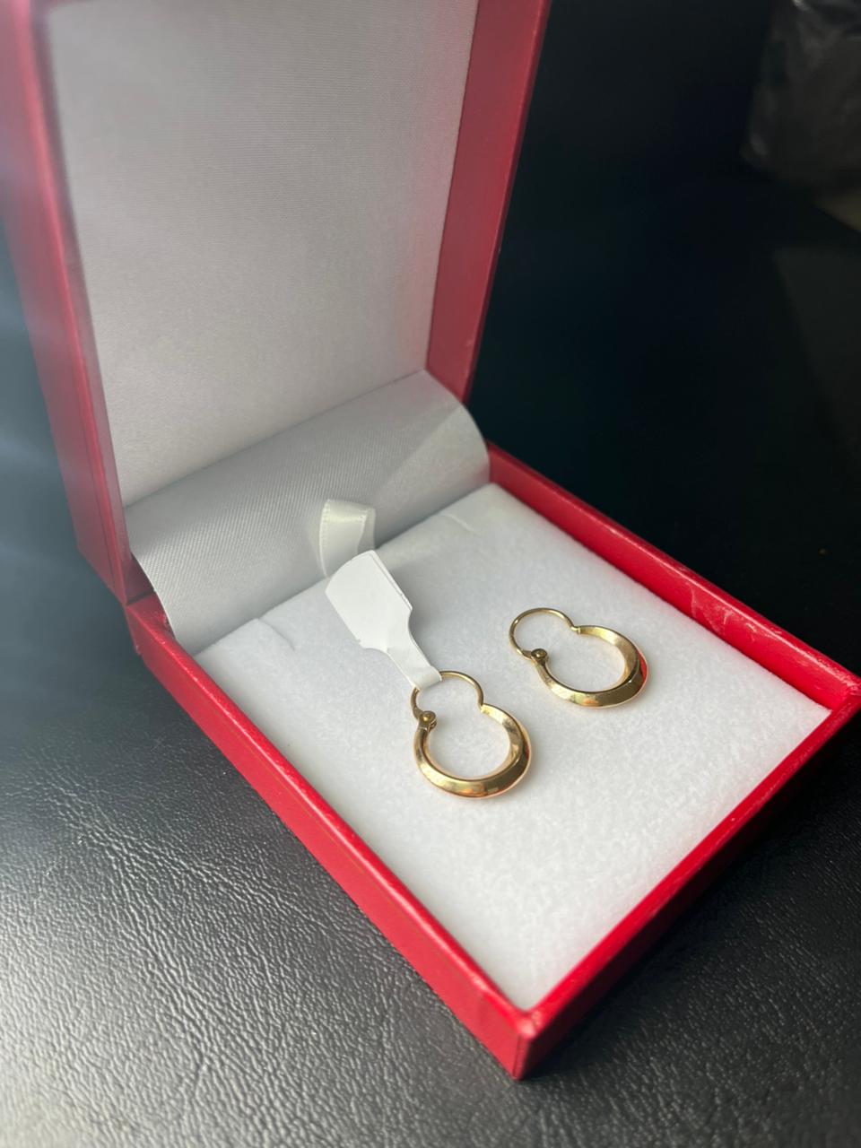 Aros criojitos de oro 1,5gl oro 18K