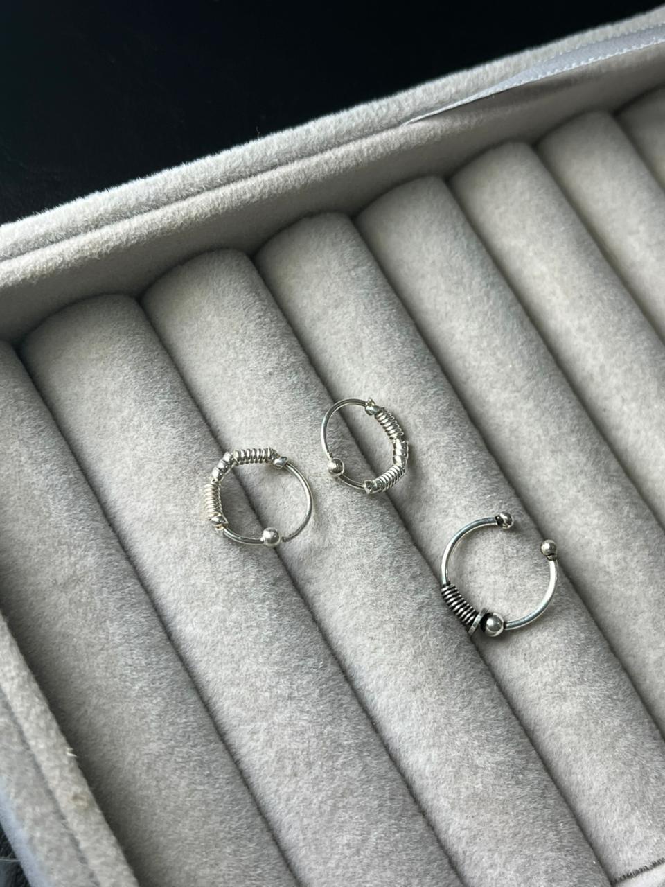 Aros cuff de plata 925