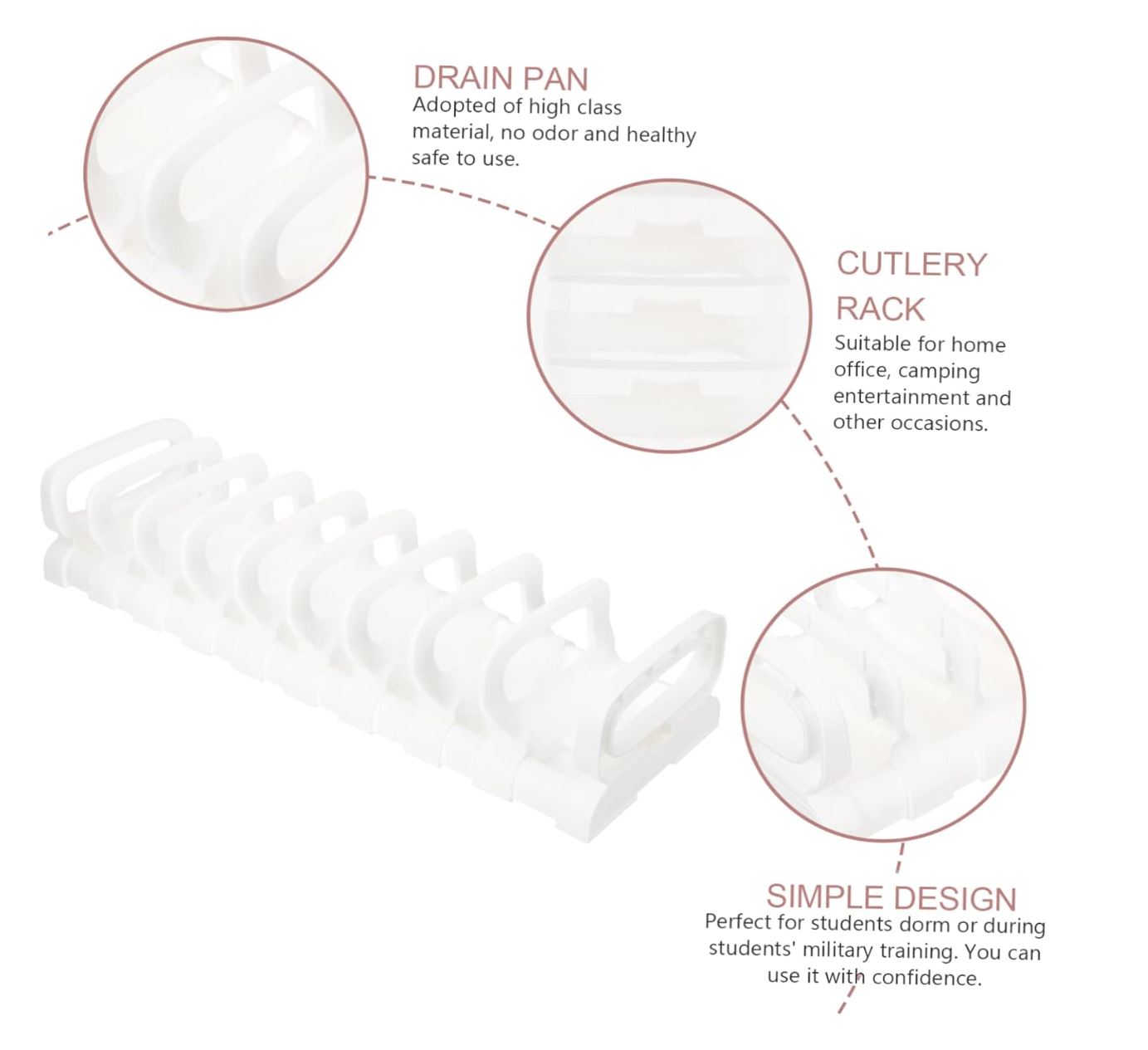 Multi-Function Dish Drying Rack