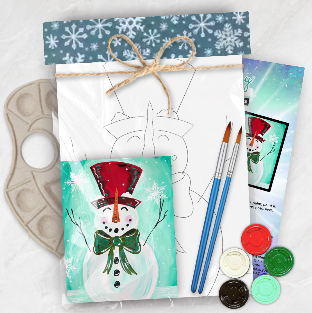 Snowman Painting Kit