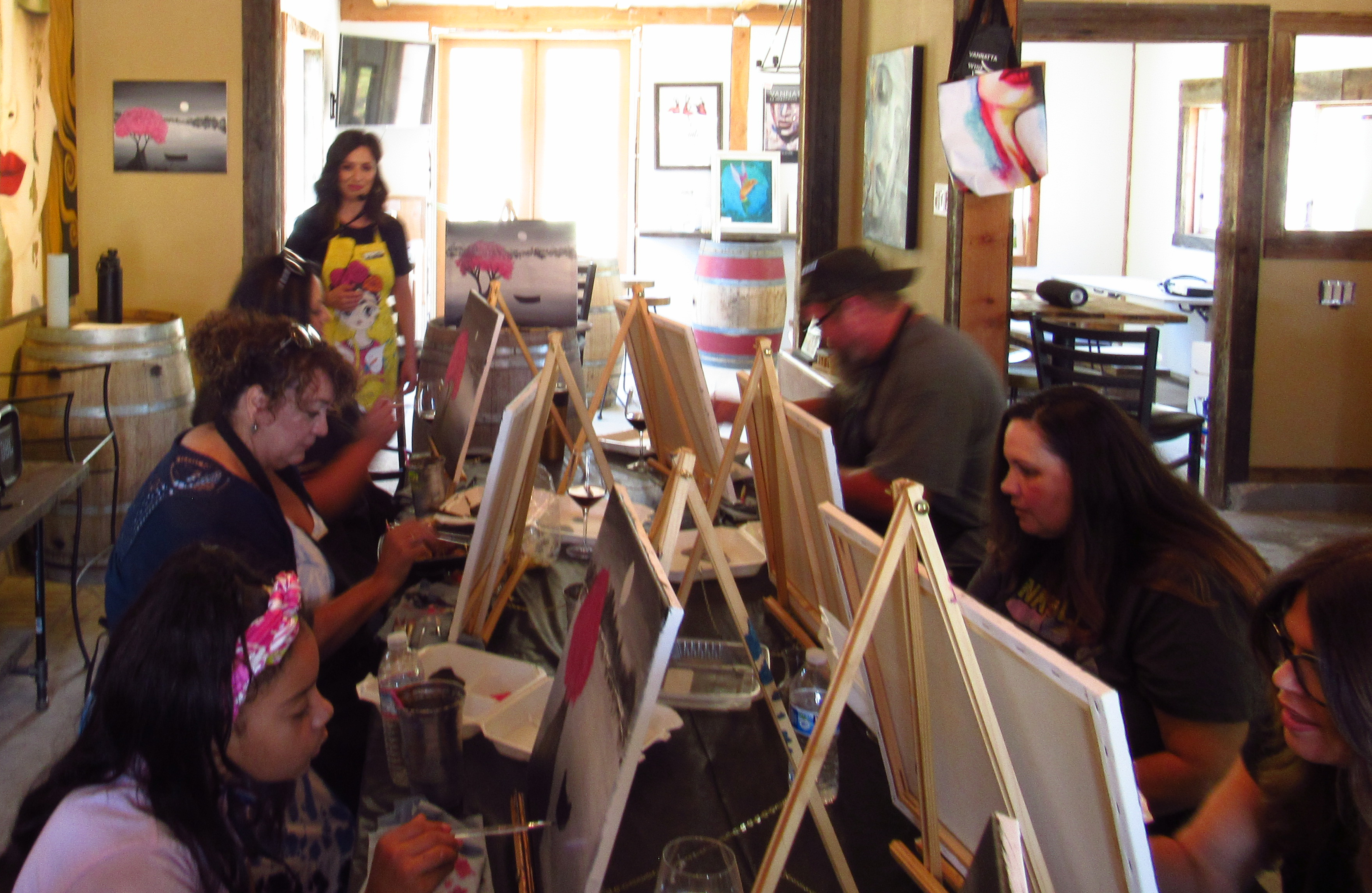 Sip and Paint Reservation
