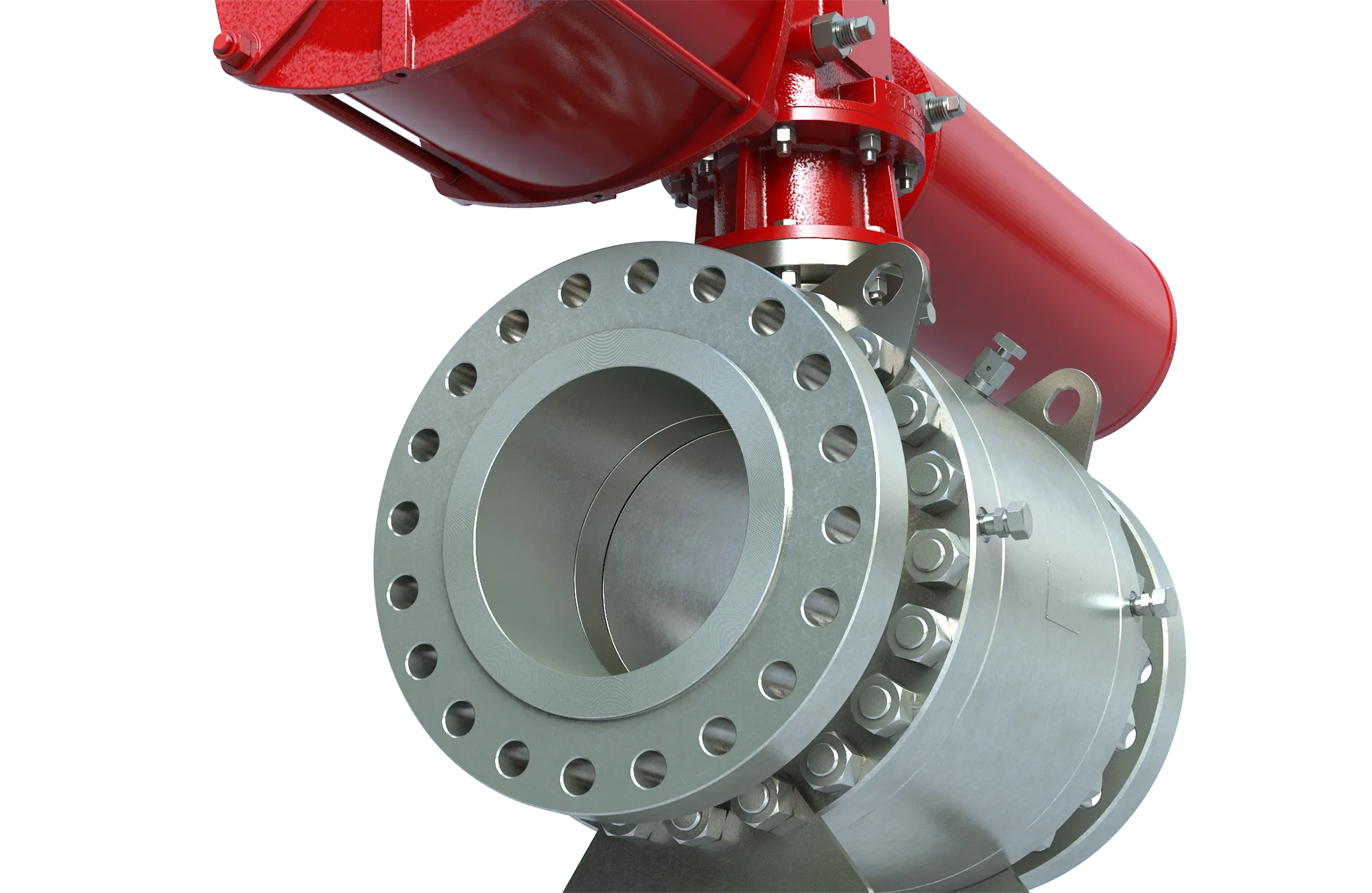 VÁLVULA ESFÉRICA MONTADA SOBRE MUÑON SERIE 1B BRAY