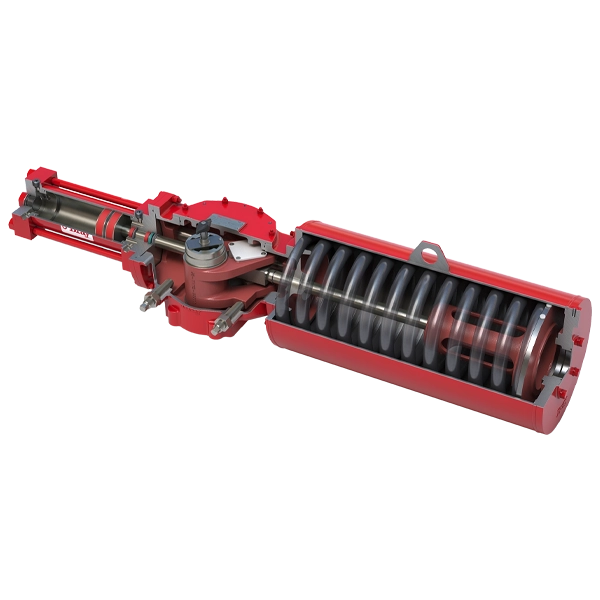 ACTUADOR DE YUGO ESCOCÉS HIDRÁULICO SERIE 98H BRAY