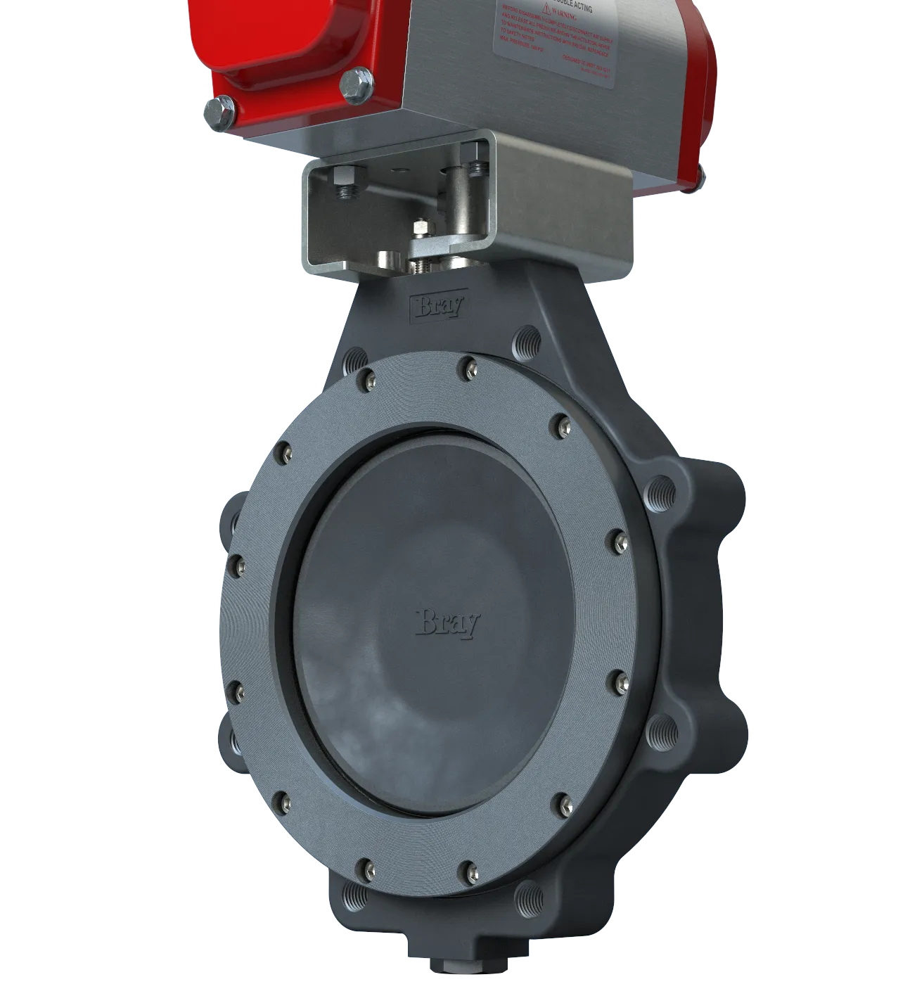 VÁLVULA MARIPOSA DE ALTO RENDIMIENTO SERIE MCCANNALOK CON ASIENTO DE METAL BRAY