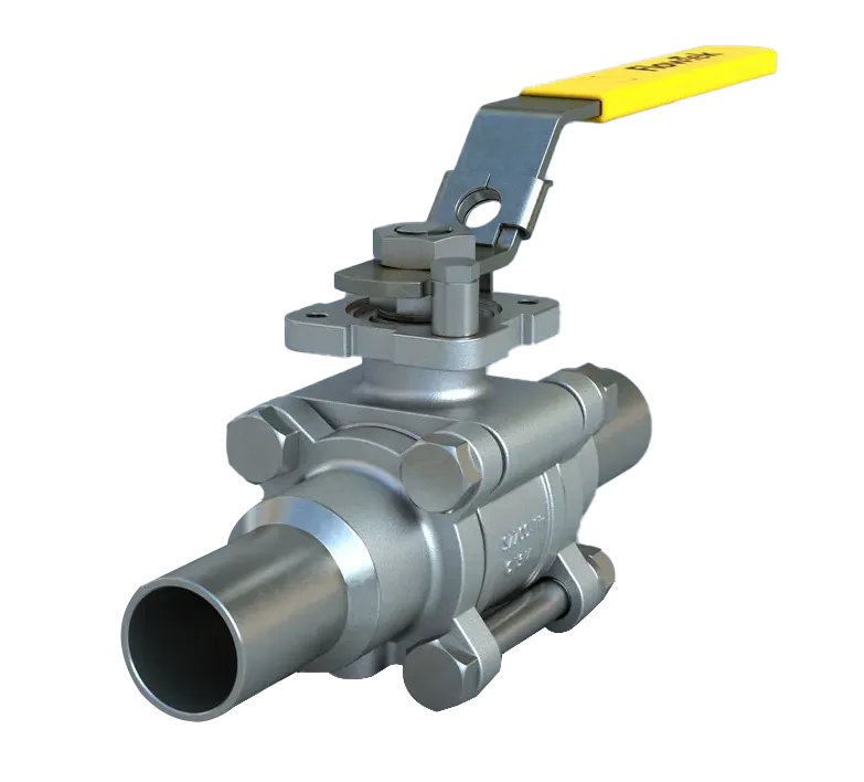 VÁLVULA ESFÉRICA DE 3 PIEZAS SERIE S7500/S7700 MICRO PURE BRAY