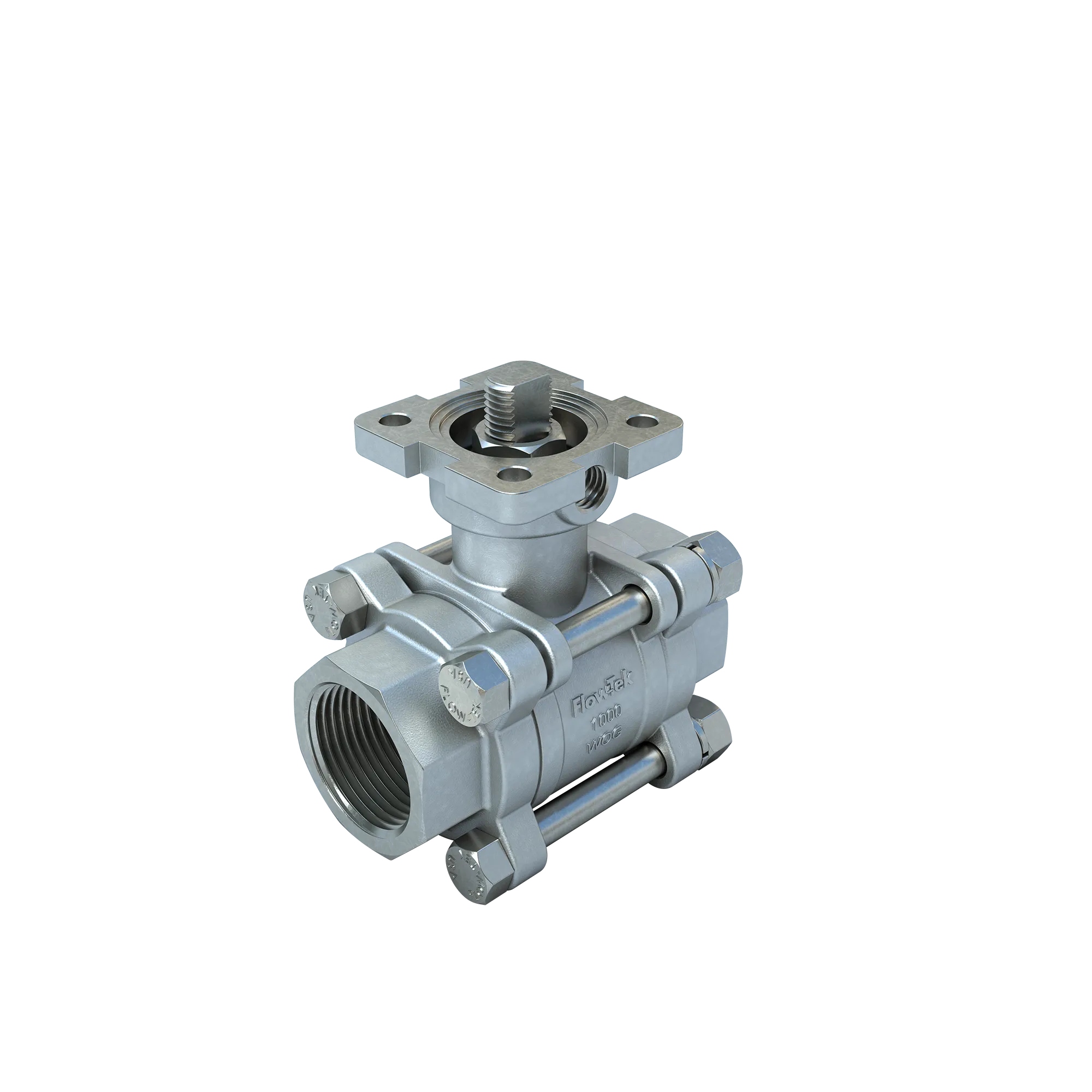 VÁLVULA ESFÉRICA DE 3 PIEZAS SERIE DM7000/DM8000 BRAY