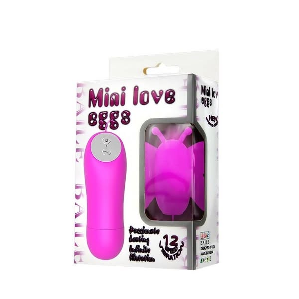 Huevo Vibrador 12 Funciones Butterfly Love