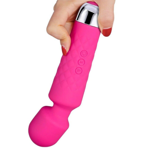 VIBRADOR WAND HITACHI - SILICONA MÉDICA (RECARGABLE USB)