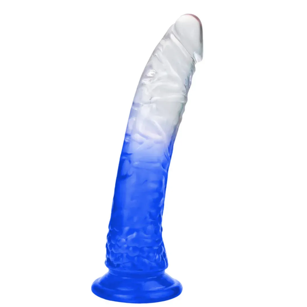 DILDO TRANSPARENTE DEGRADE