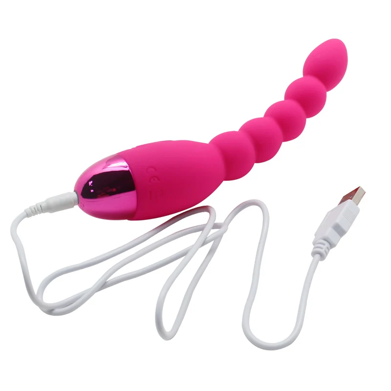 VIBRADOR ANAL LOVER BEADS RECARGABLE