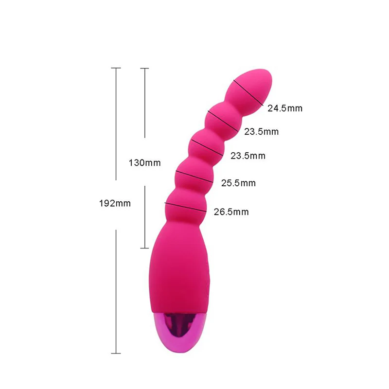 VIBRADOR ANAL LOVER BEADS RECARGABLE