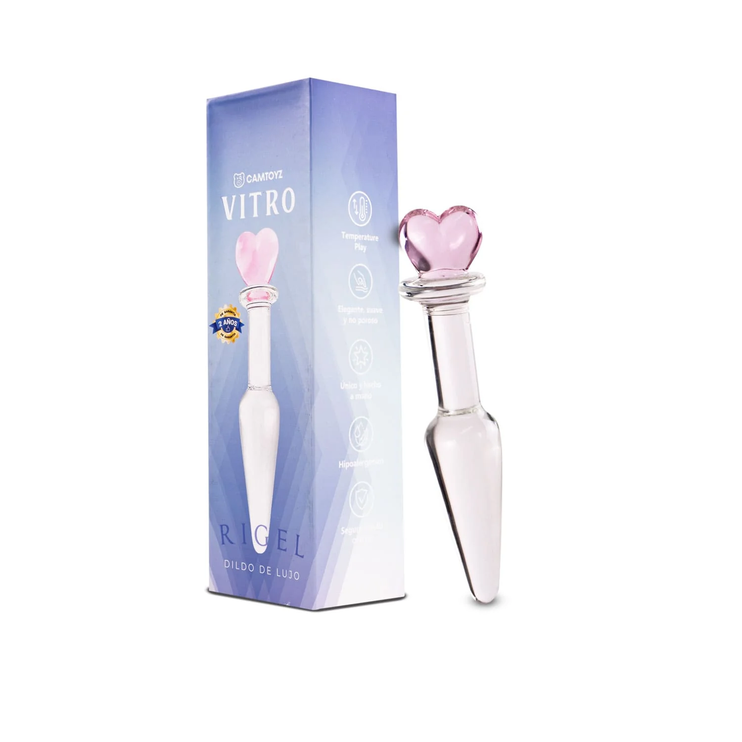 Dildo de Vidrio Rigel