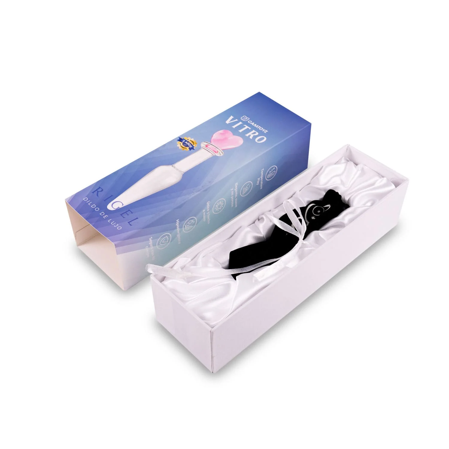 Dildo de Vidrio Rigel