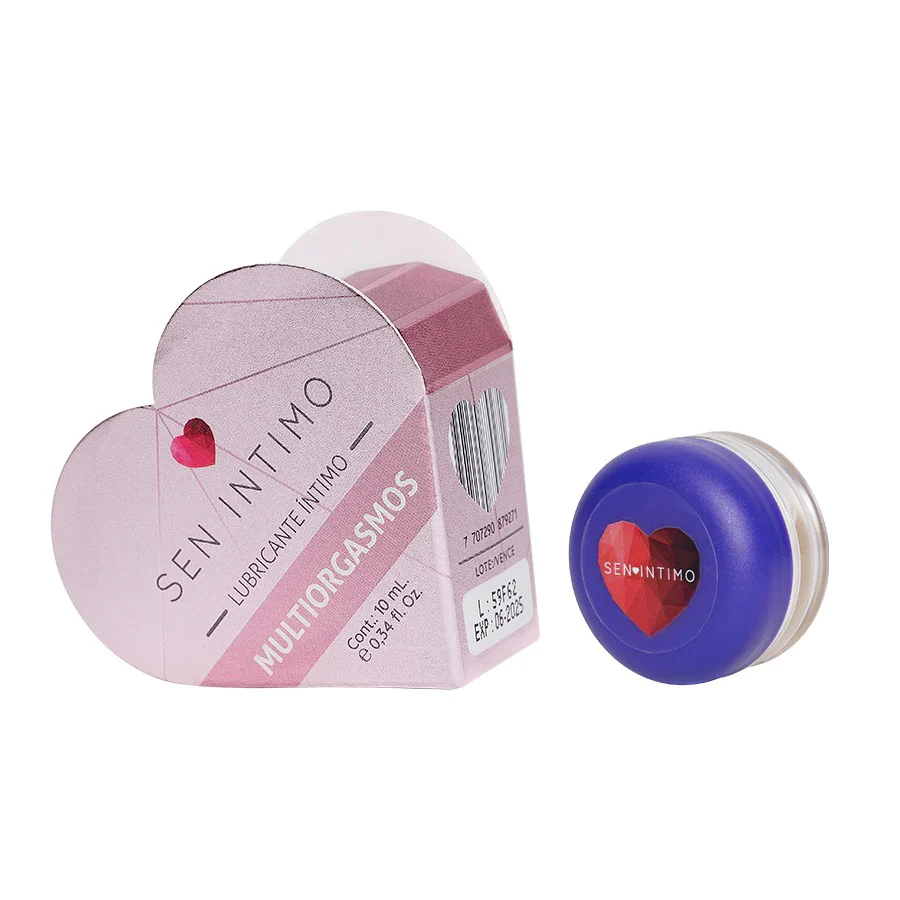  Lubricante Multiorgasmos Corazón SEN x 10 ml