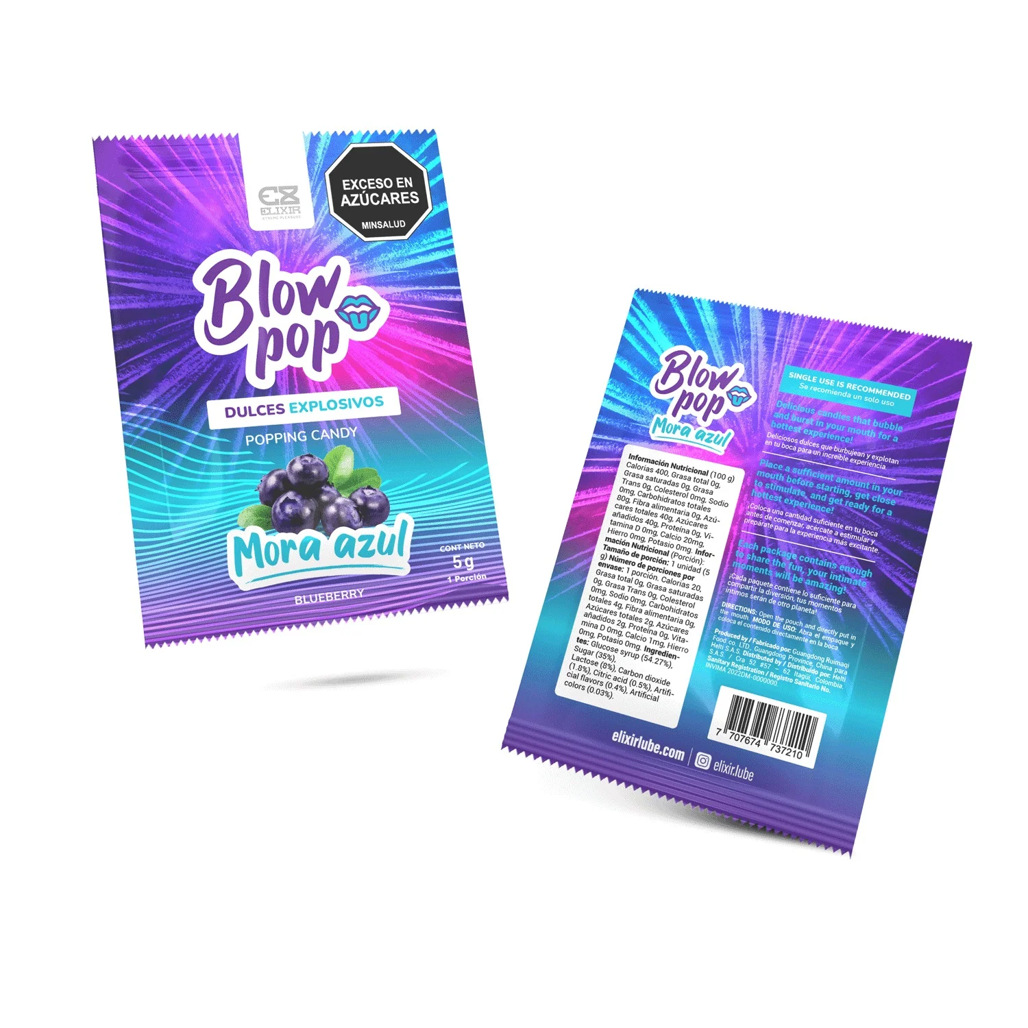  Blow Pop Elixir Sobre