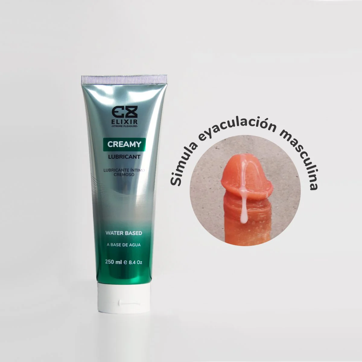 Lubricante Blanco Cremoso elixir Eyaculación Masculina 250 ml